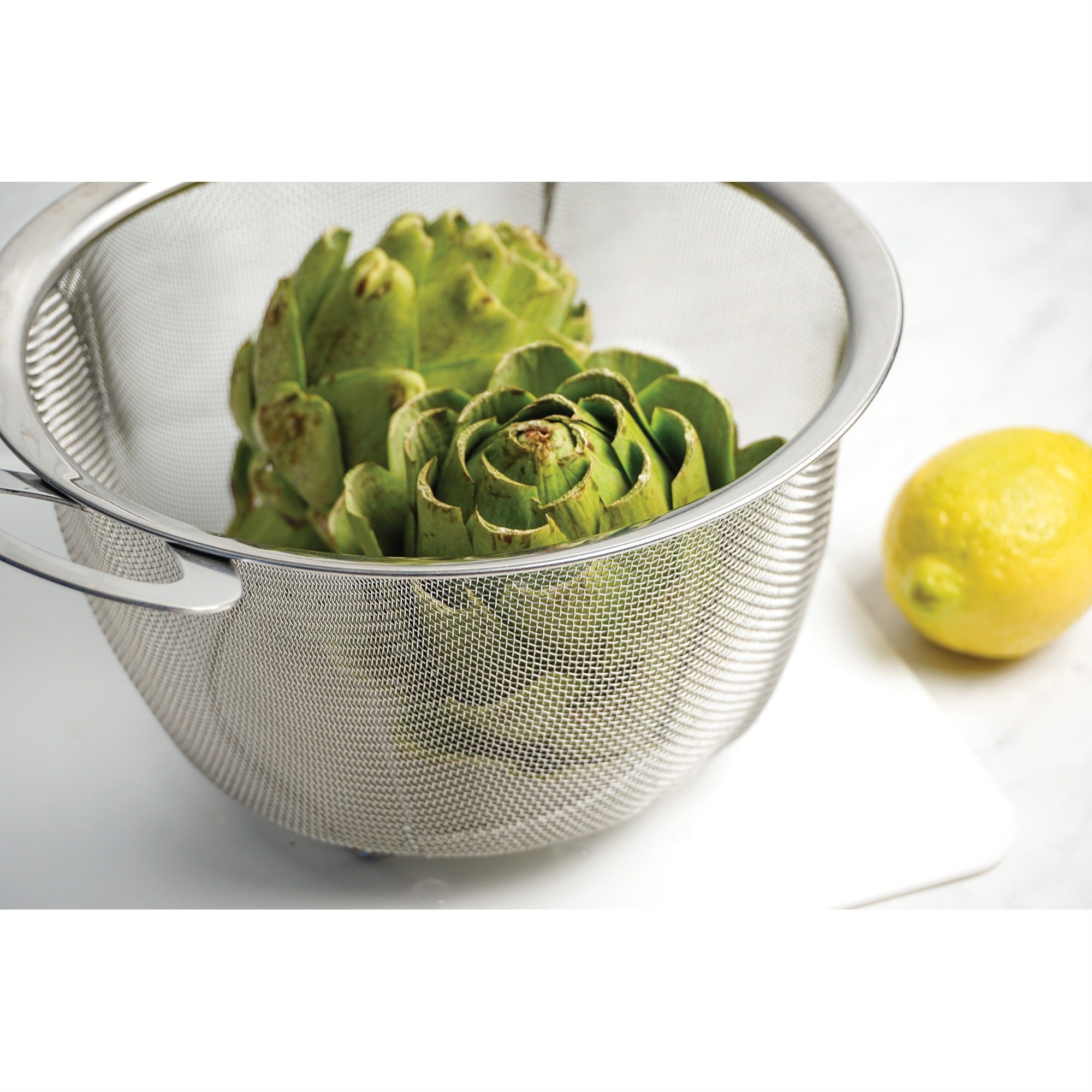 RSVP Intl Mesh Basket - Wide Rim - Large