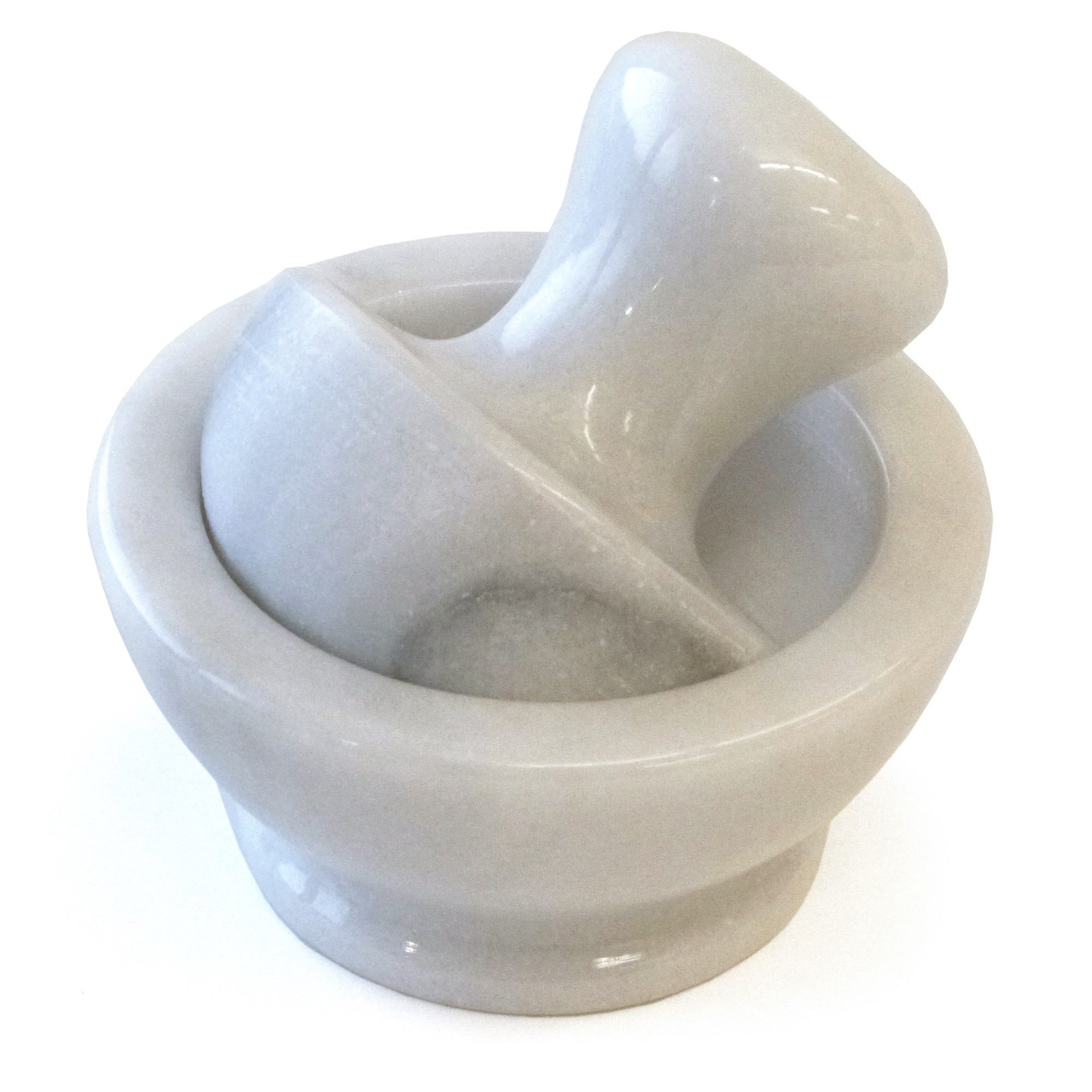 Marble Spice Grinder - White