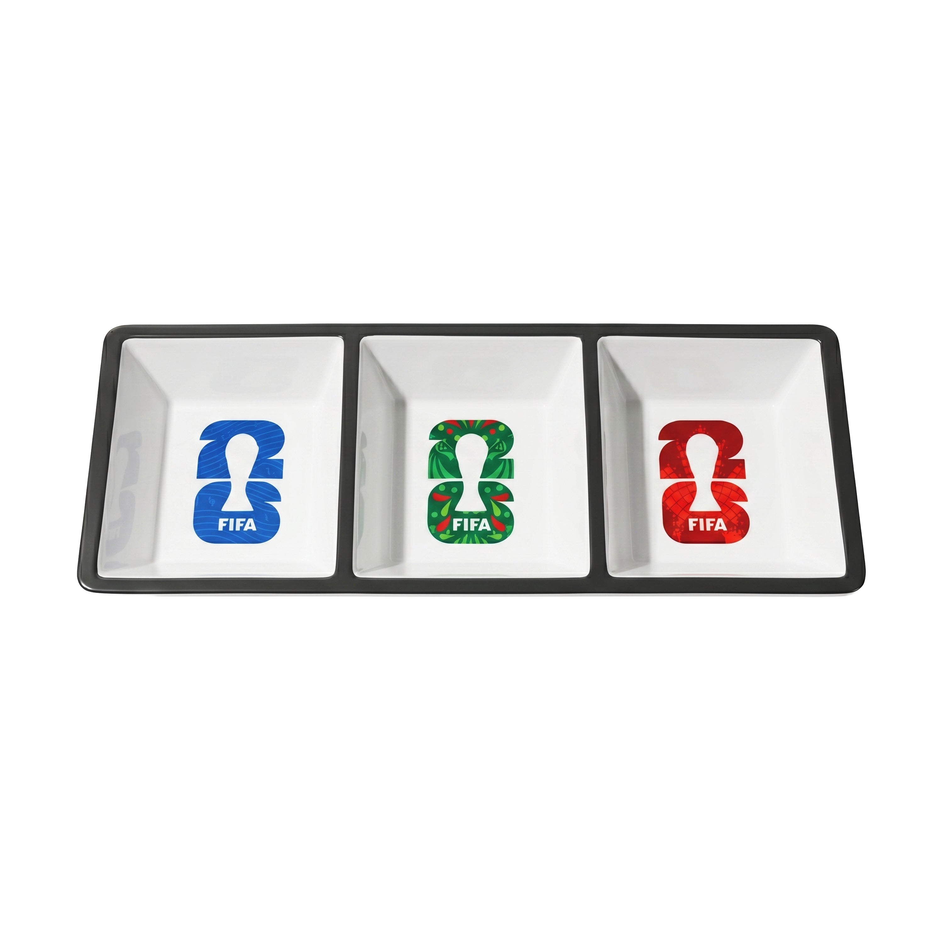 Atelier Sportif Official FIFA 2026 Melamine 3 Section Dish