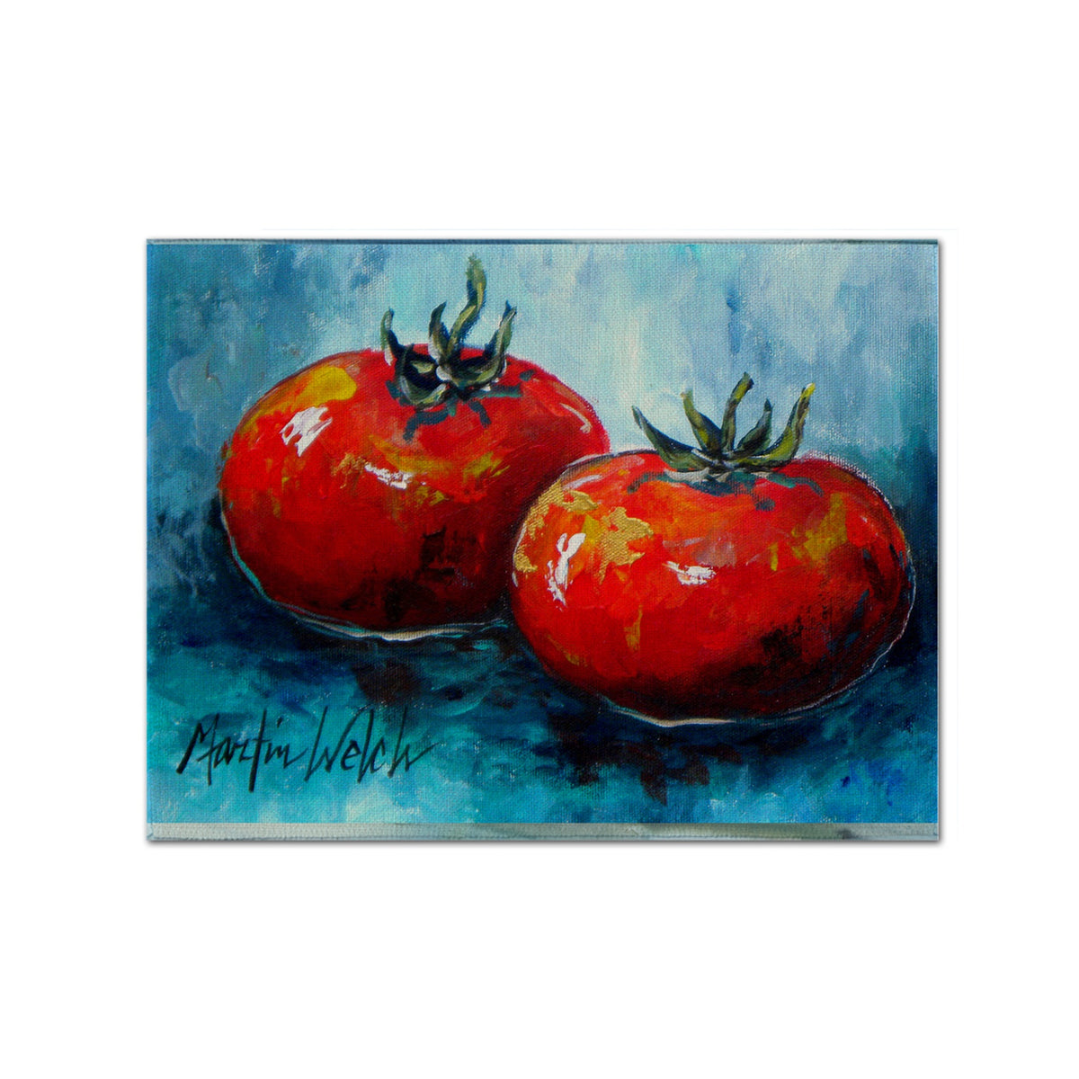 'Caroline'S Treasures Mw1088Plmt Vegetables-Tomatoes Red Toes Fabric Placemat, Multicolor''