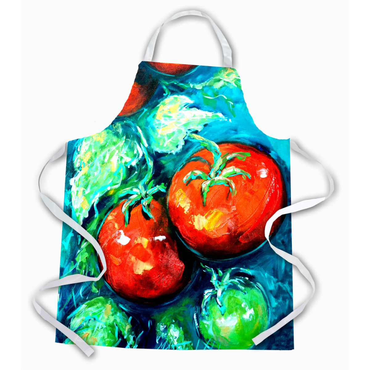 'Caroline'S Treasures Mw1148Apron Vegetables-Tomatoes On The Vine Apron, Large, Multicolor''