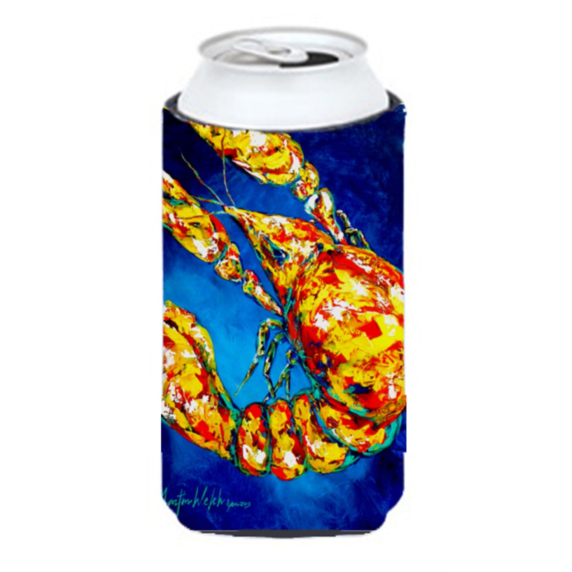 Big Boy On Blue Crawfish Tall Boy Beverage Insulator Hugger Mw1185Tbc