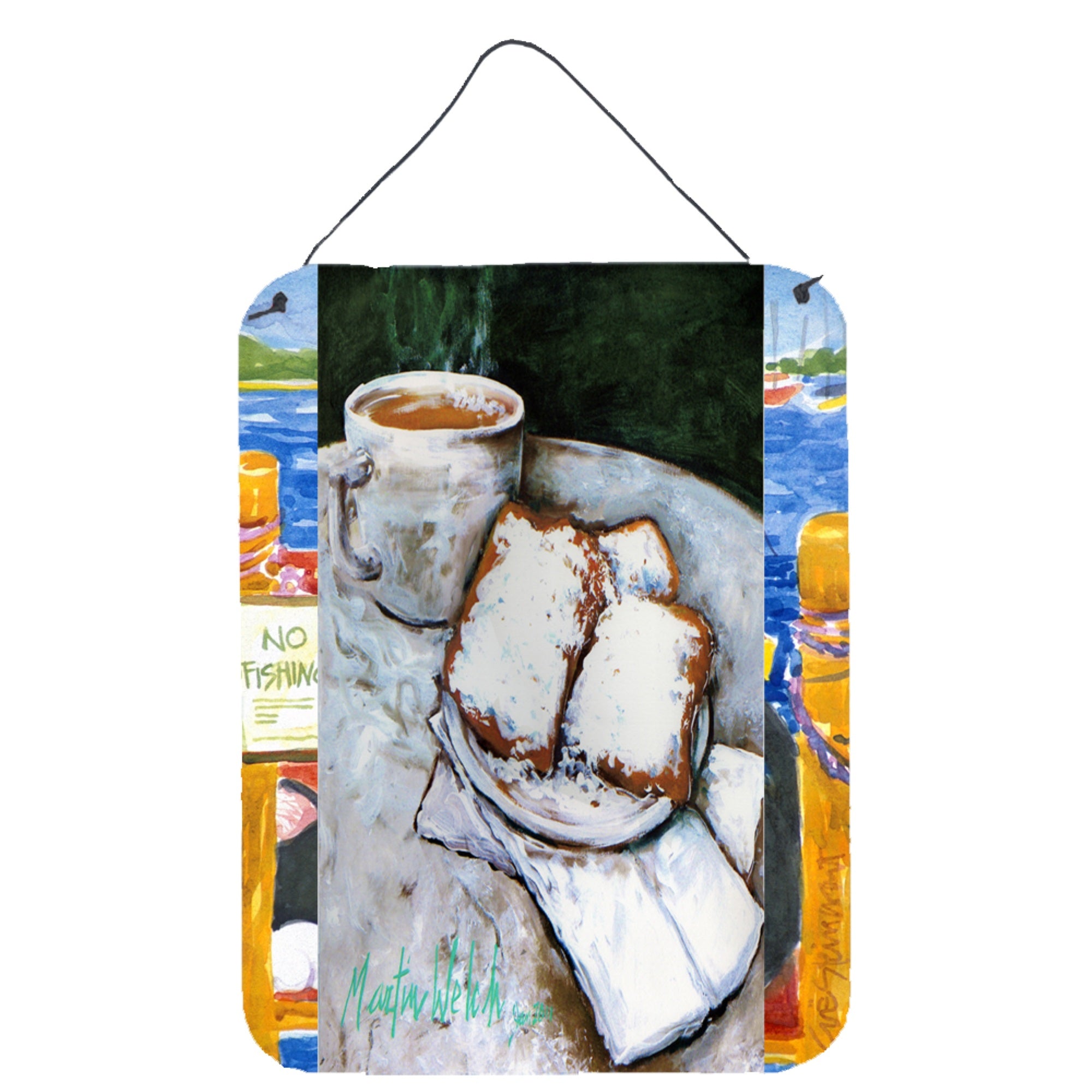 'Caroline'S Treasures Beignets Breakfast Delight Wall Or Door Hanging Prints, 16'''' X 12''''''
