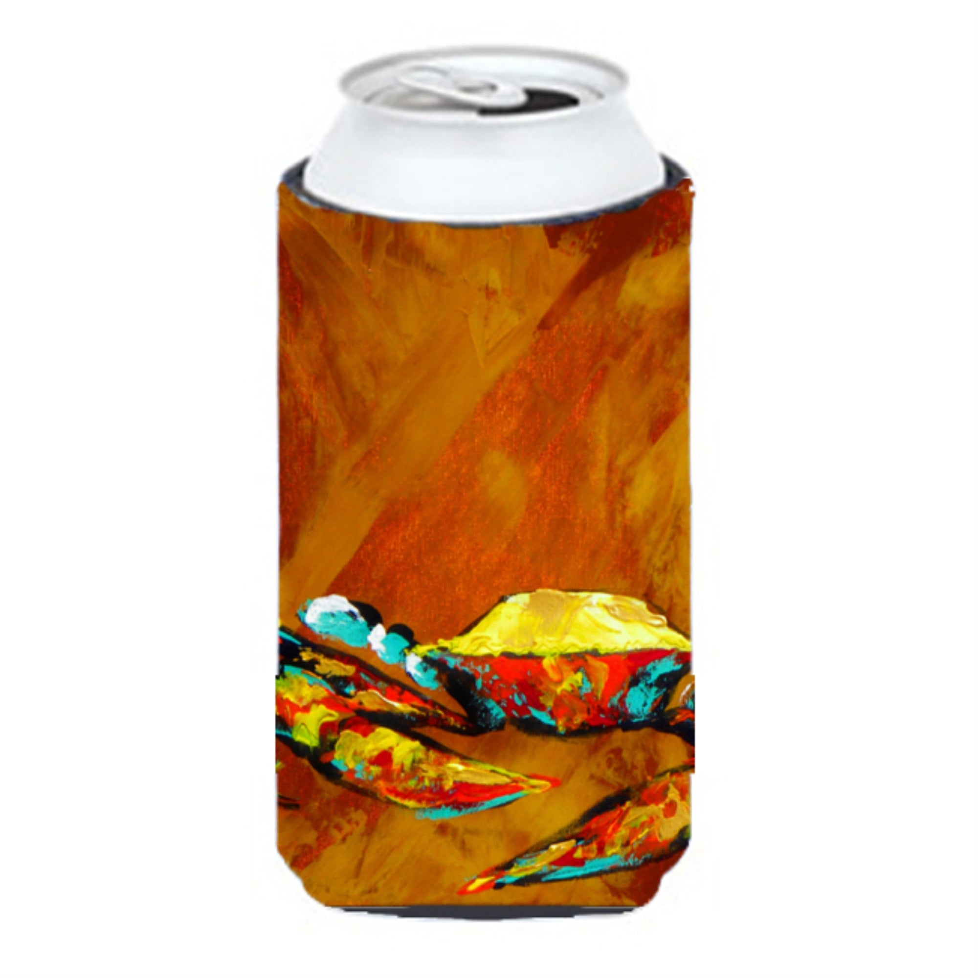 Caramel Coated Crab Tall Boy Beverage Insulator Hugger Mw1190Tbc