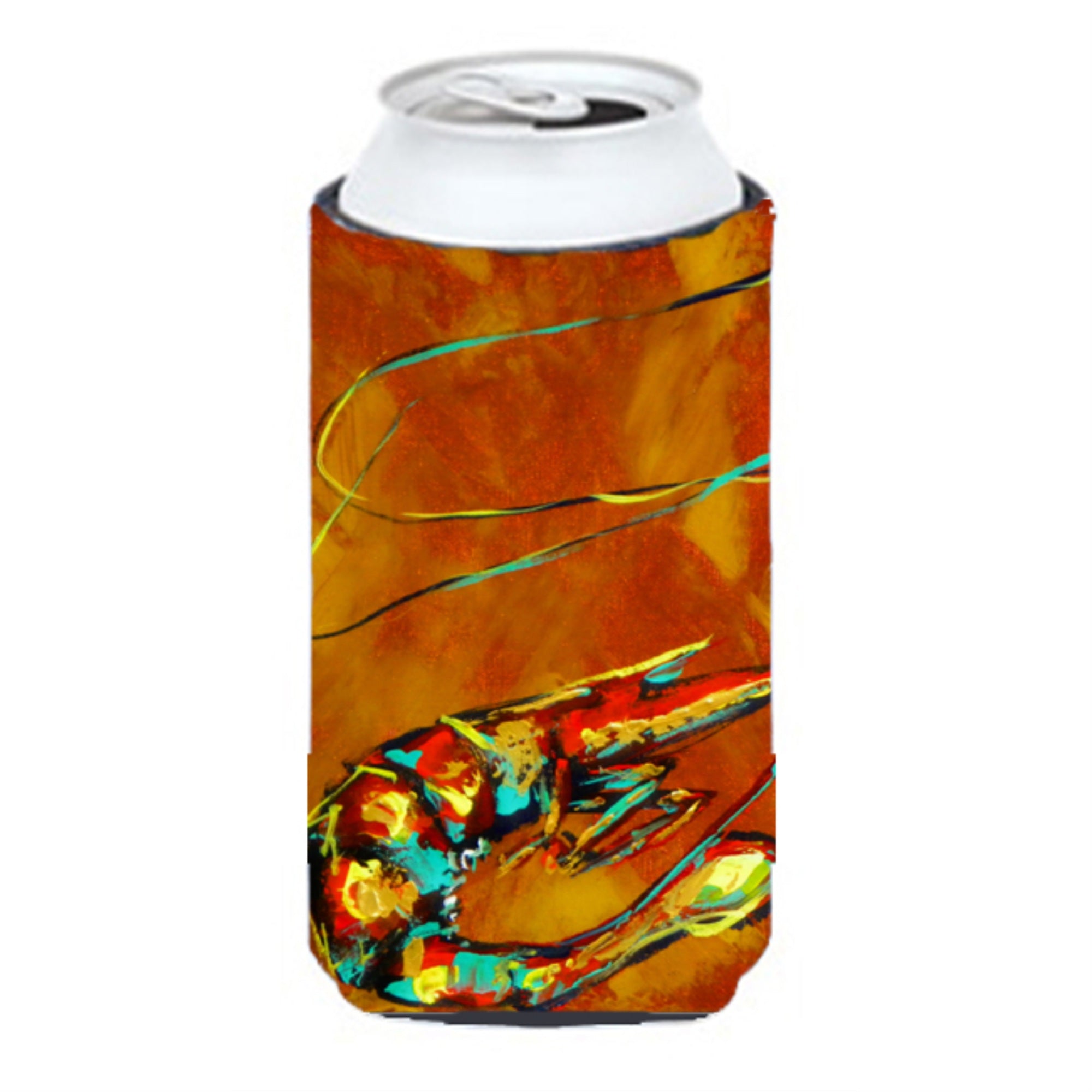Caramel Corn Shrimp Tall Boy Beverage Insulator Hugger Mw1191Tbc