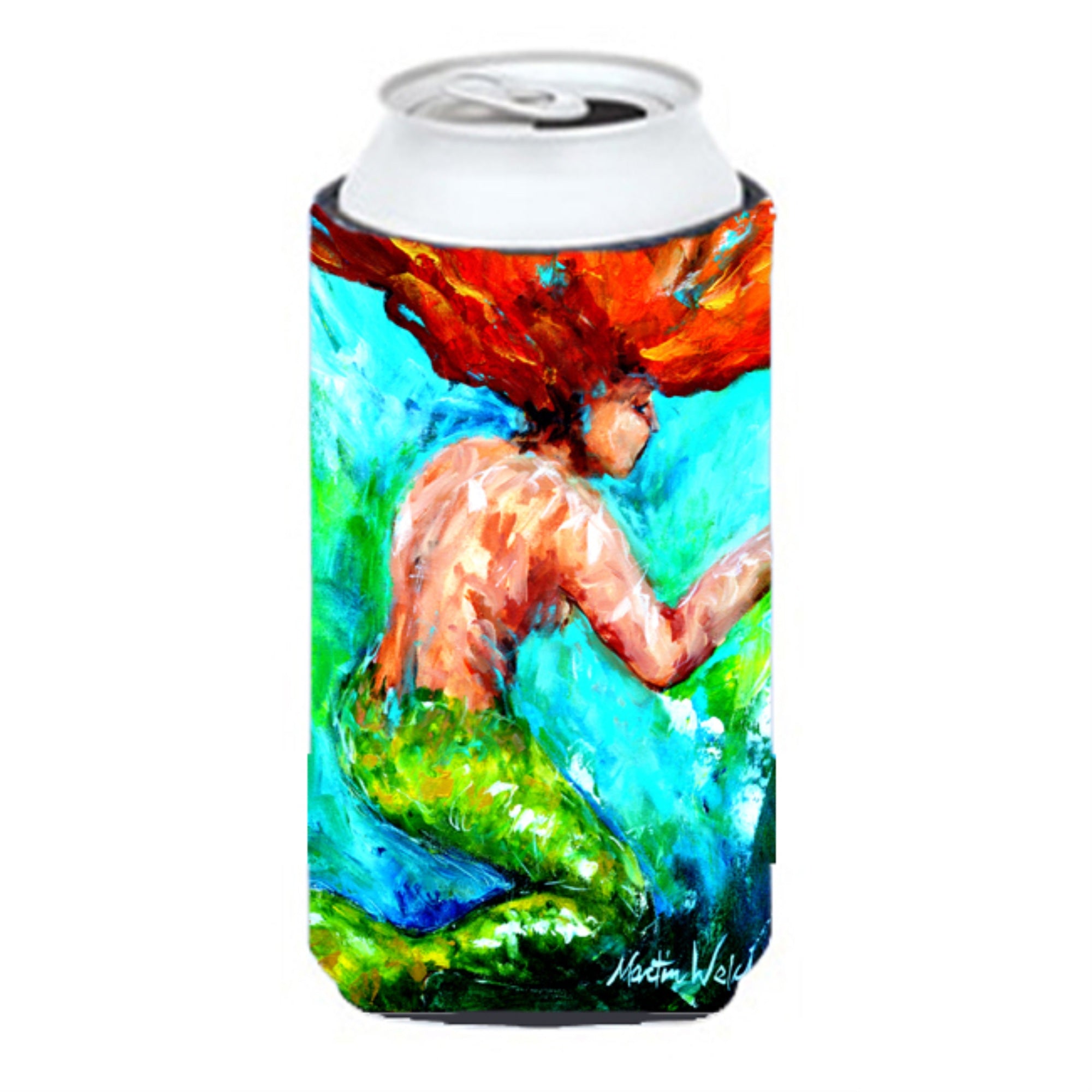 Mermaids Heaven Tall Boy Beverage Insulator Hugger Mw1200Tbc