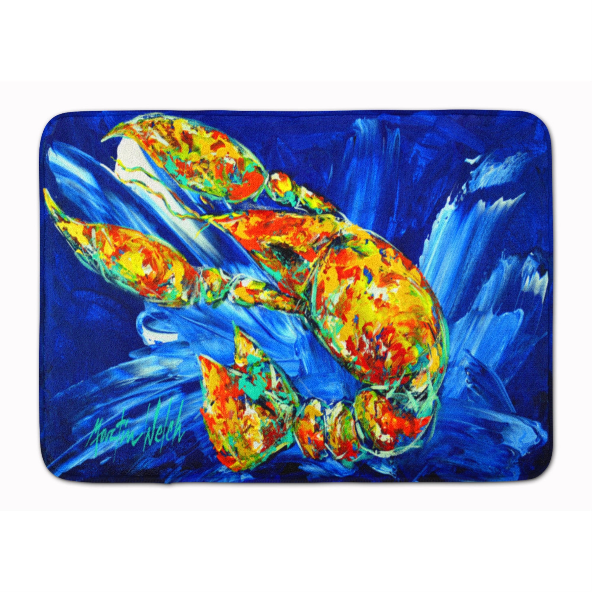'Caroline'S Treasures Plano Crawfish Floor Mat, 19'''' X 27'''', Multicolor''