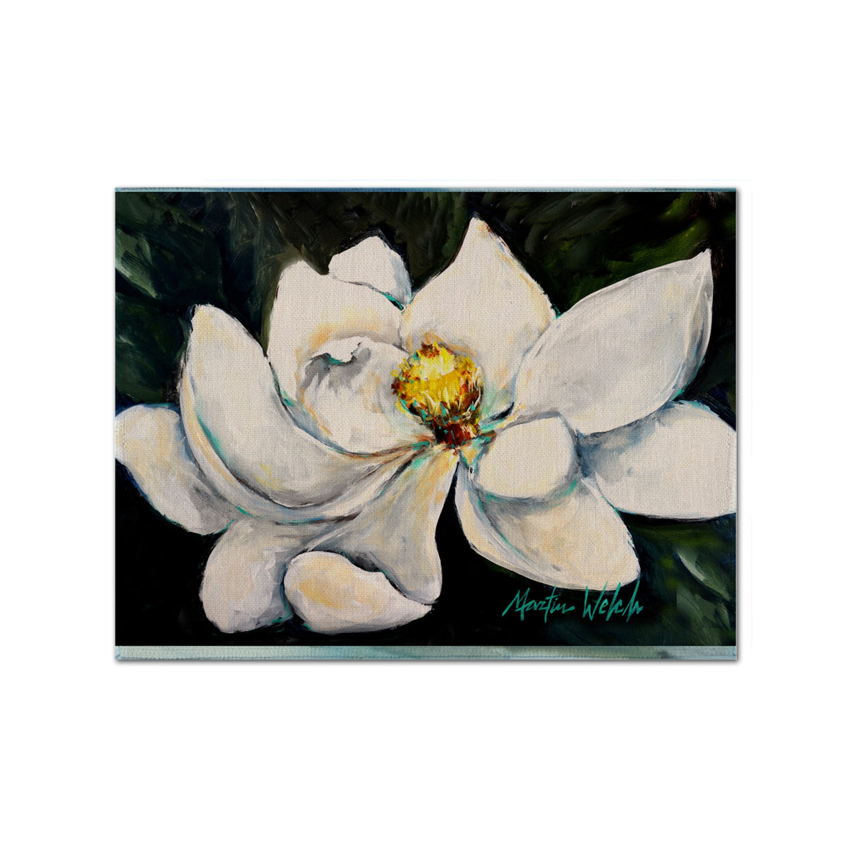 'Caroline'S Treasures Mw1234Plmt Sweet Magnolia Fabric Placemat, Multicolor''