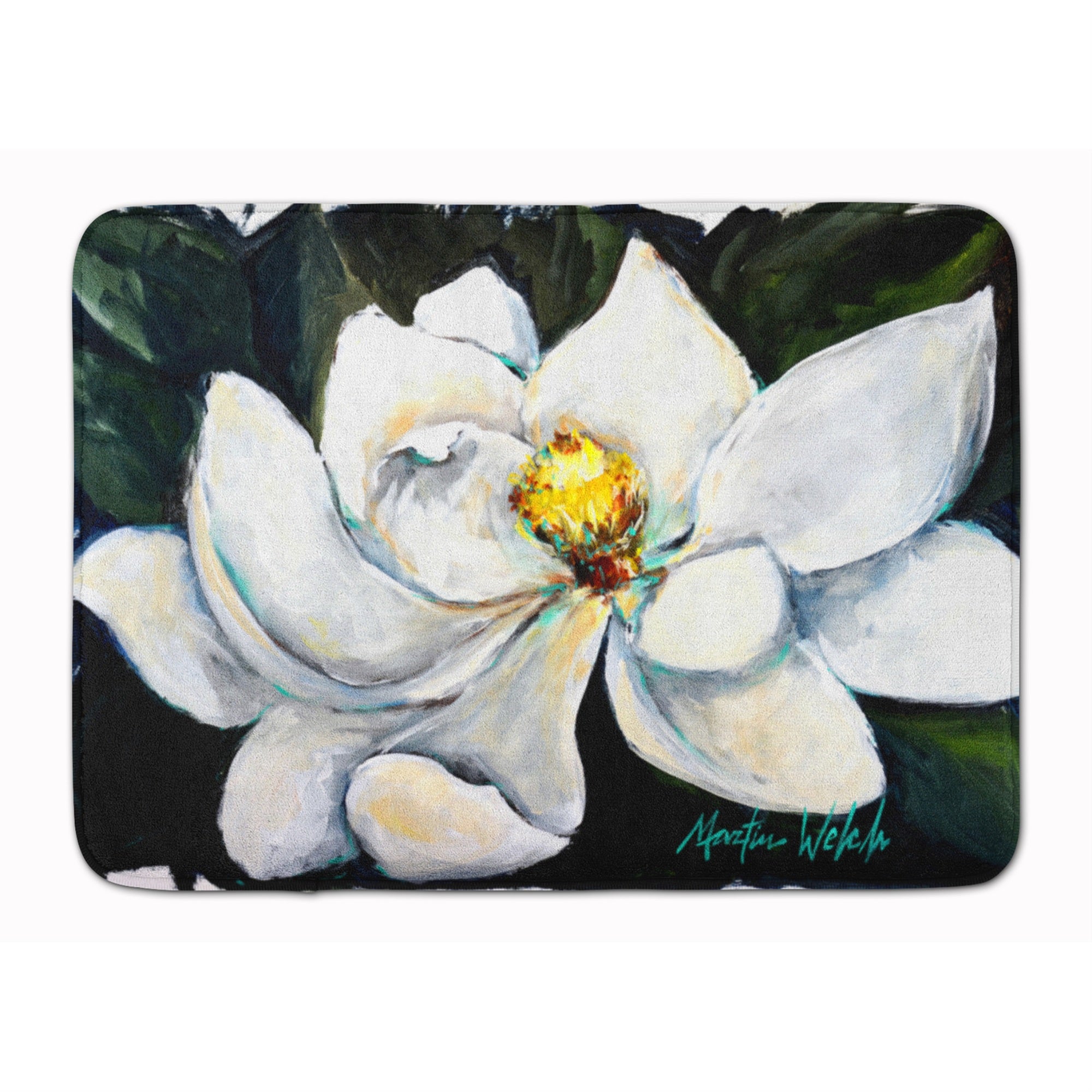 'Caroline'S Treasures Sweet Magnolia Machine Washable Memory Foam Mat Doormats, Multicolor''