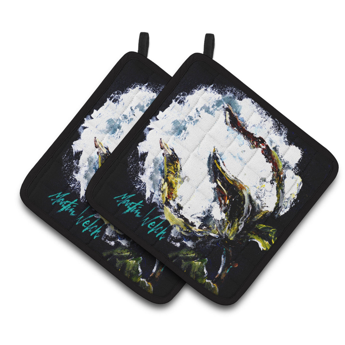 'Caroline'S Treasures Mw1353Pthd That Boll Cotton Pair Of Pot Holders Potholders, Multicolor''