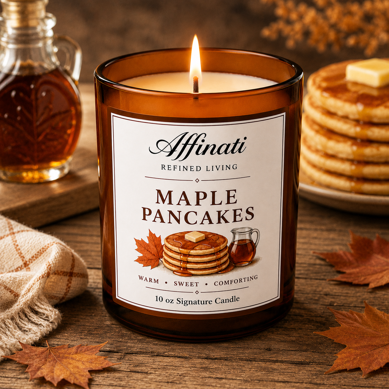 Maple Pancakes Signature Candle