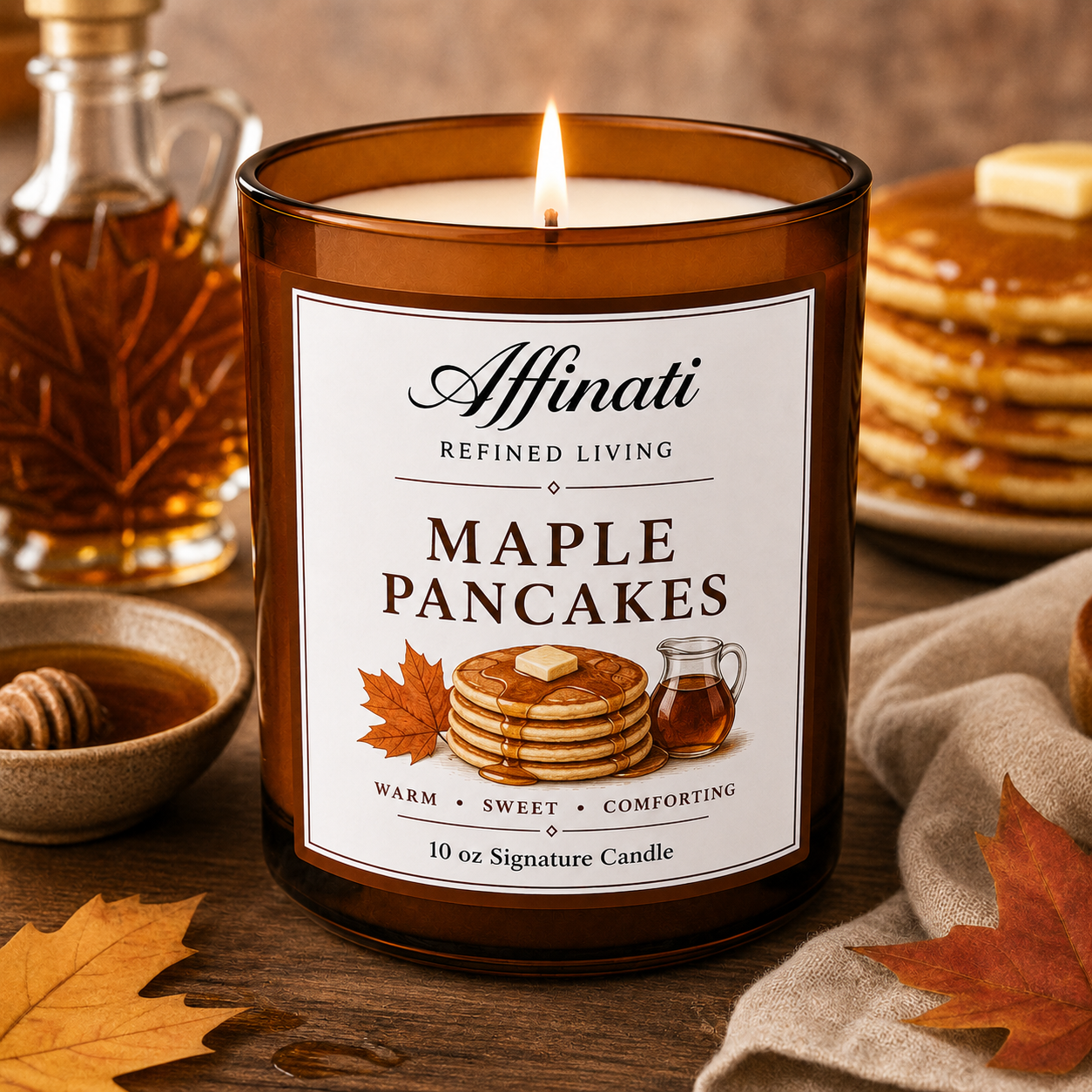 Maple Pancakes Signature Candle