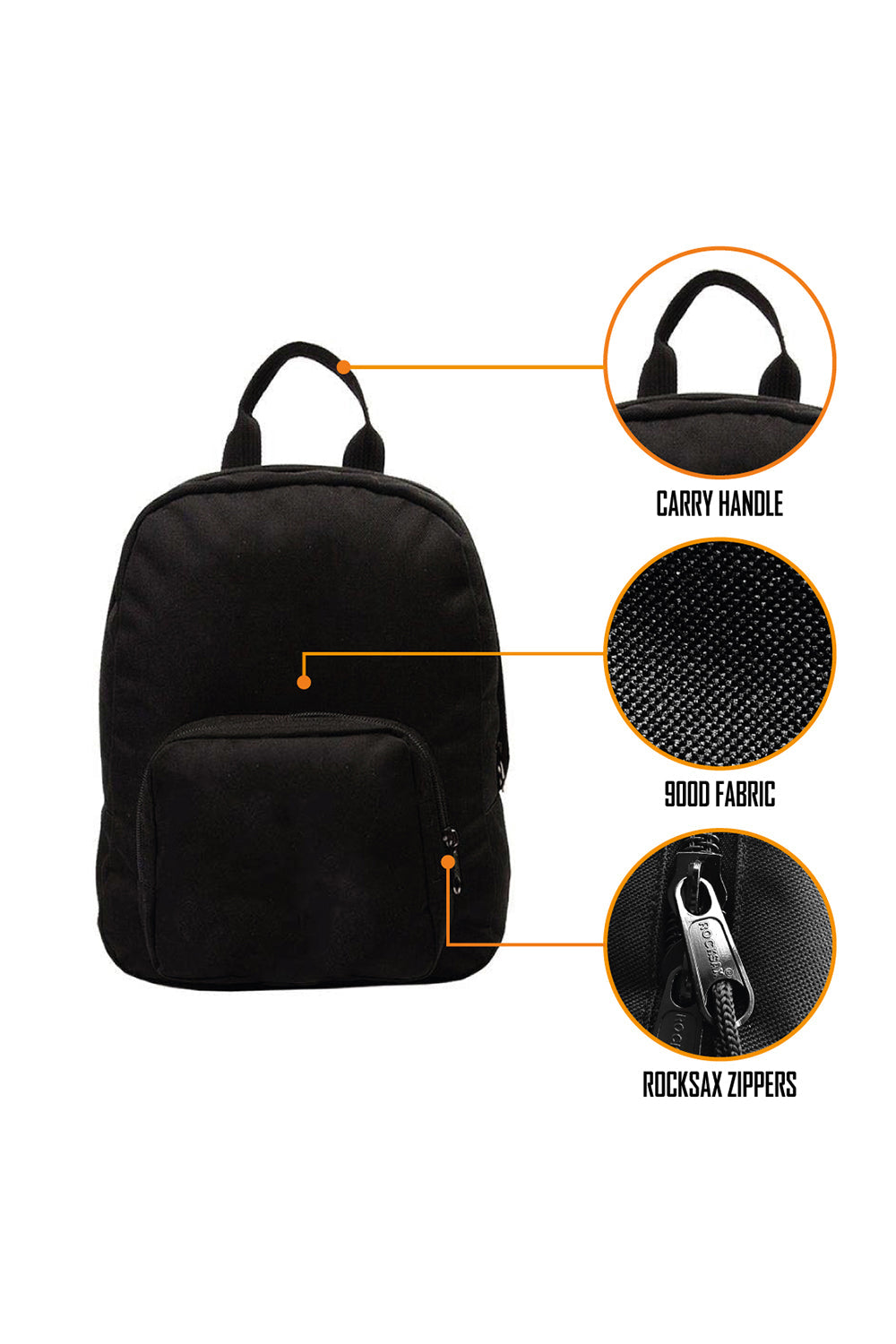 Rocksax Misfits Mini Backpack - Fiend 'Glow in the Dark'