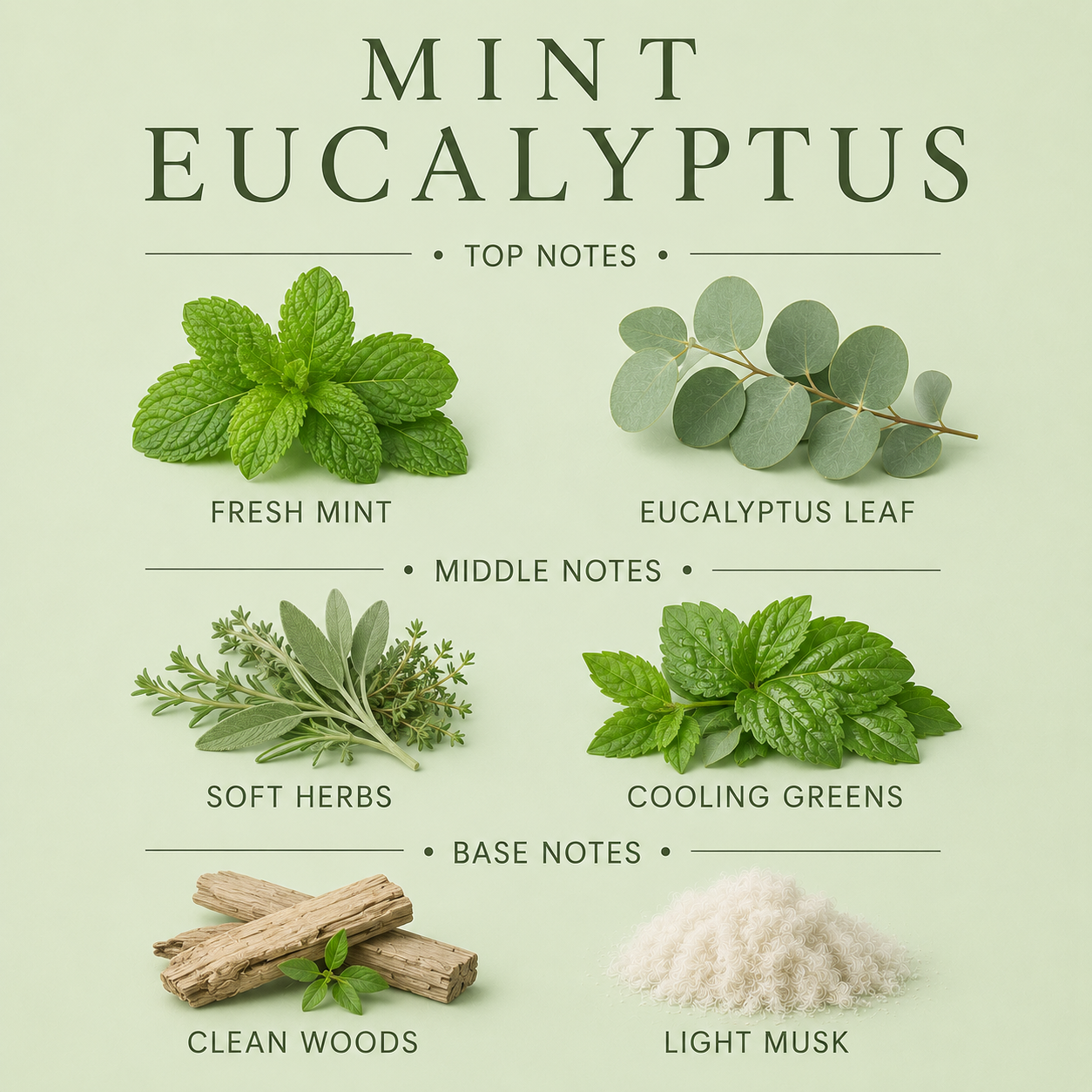 Mint Eucalyptus 3-Wick Candle