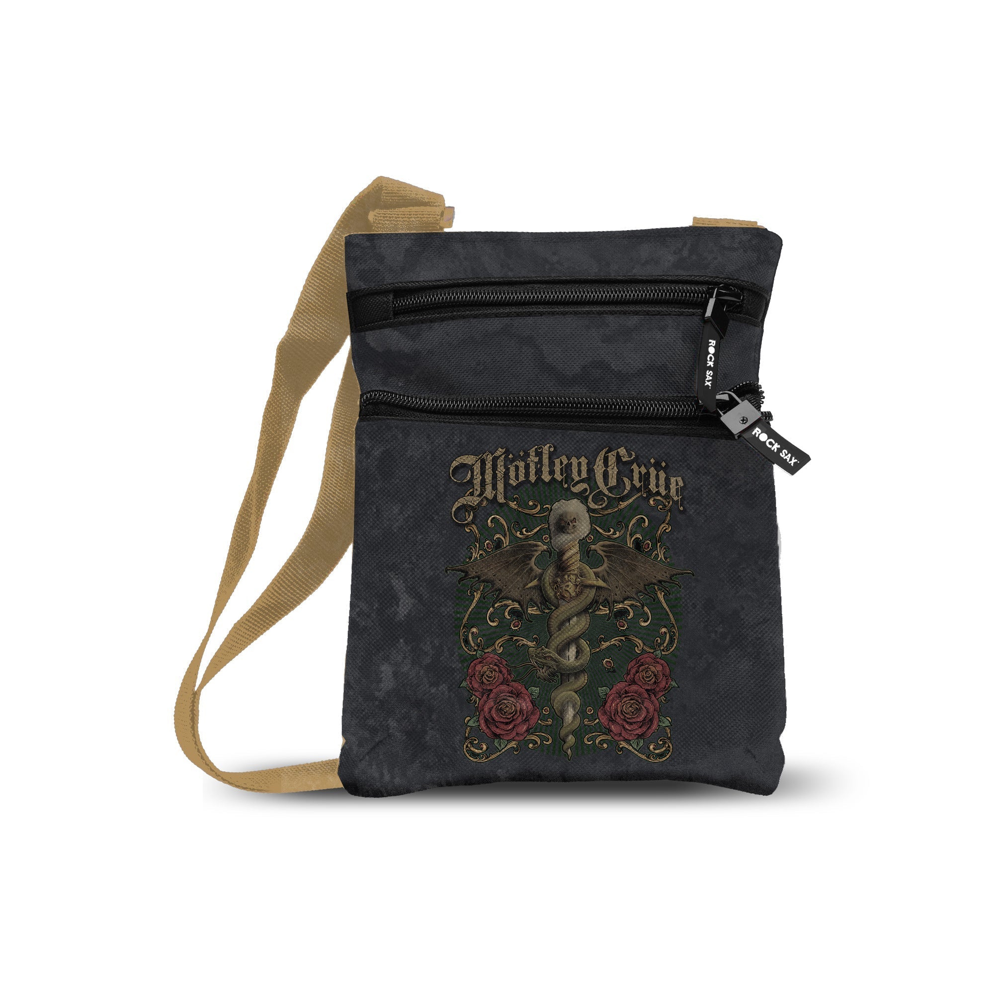 Rocksax Motley Crue Body Bag - Roses