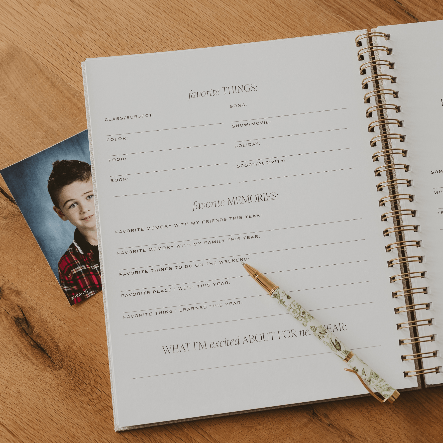 Kids Keepsake Journal