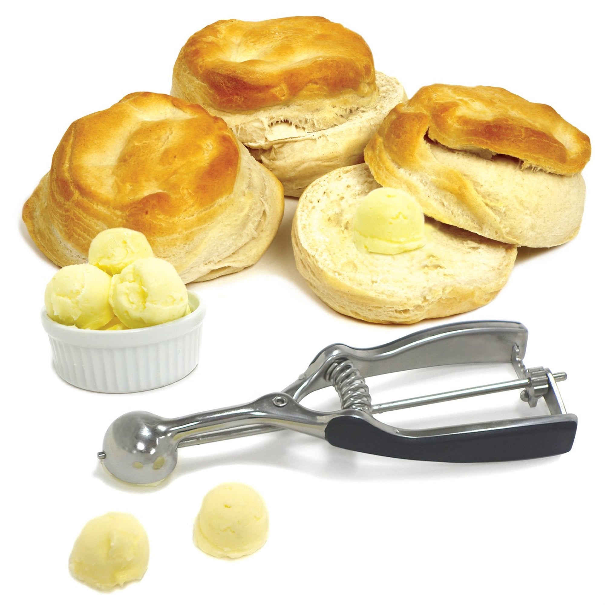 Norpro Grip-Ez 2-Teaspoon Stainless Scoop, 29Mm