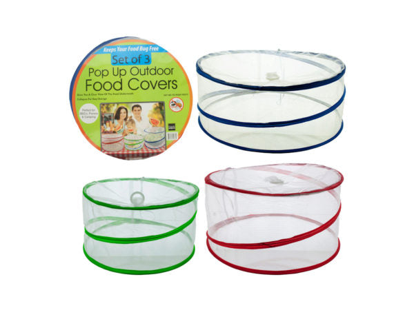 PopUp Outdoor Food Protector covers