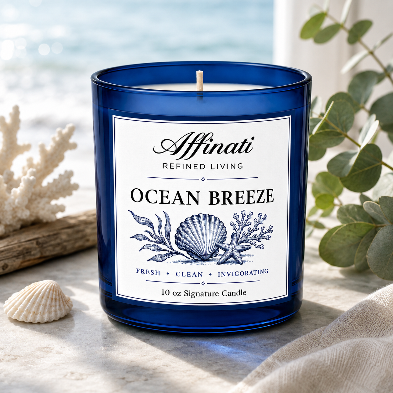 Ocean Breeze Signature Candle