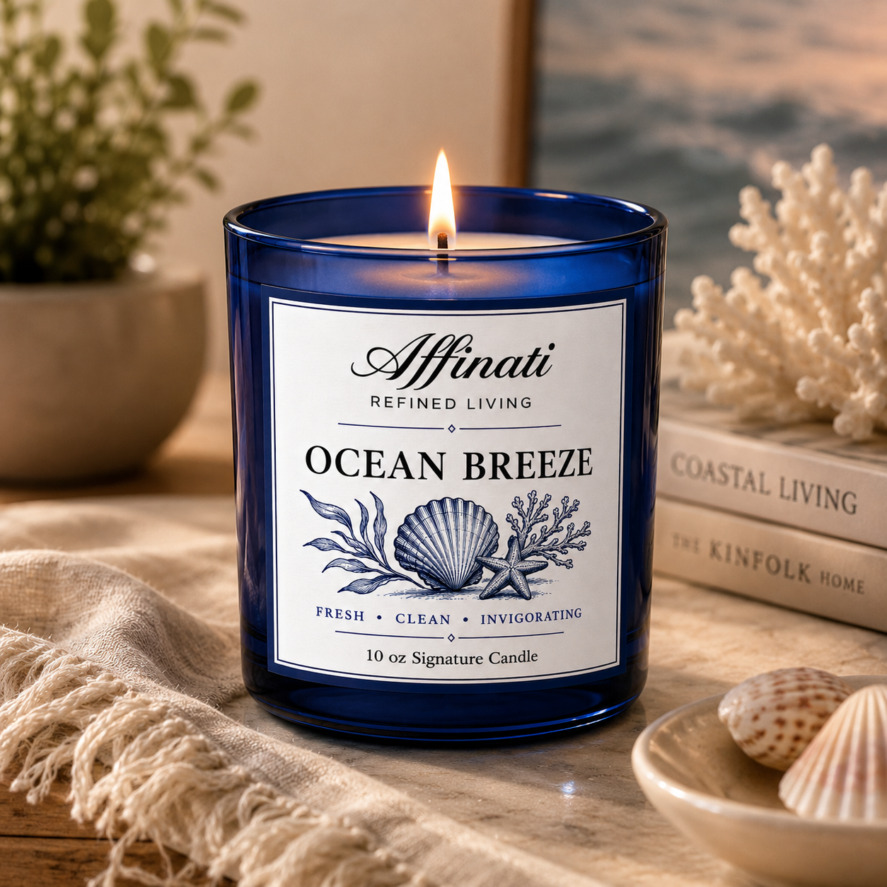 Ocean Breeze Signature Candle