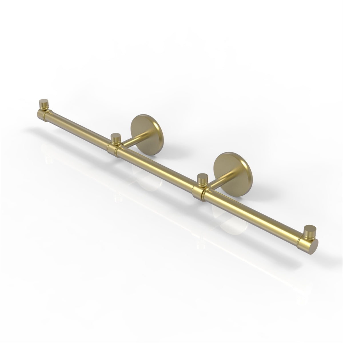 P1000-Htb-3-Sbr Prestige Skyline Collection 3 Arm Guest Towel Holder, Satin Brass