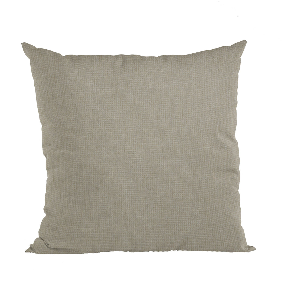 Plutus Linen Waffle Textured Solid, Sort Of A Waffle Texture Luxury Throw Pillow - Double Sided  18'' X 18''
