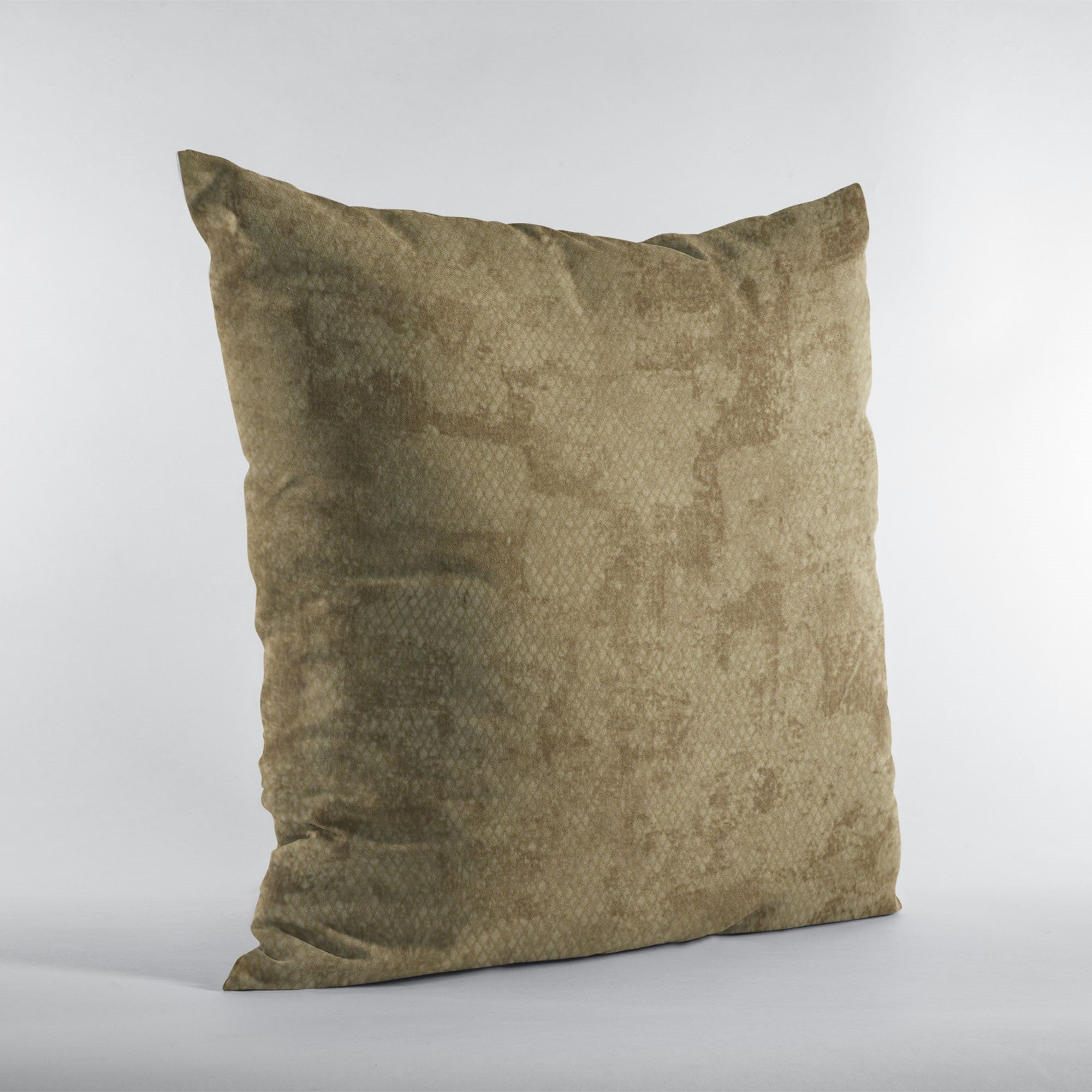 Plutus Burnished Bronze Hidden Map Textured Gound Cloth With Diamond Pattern - Double sided  24'' x 24''