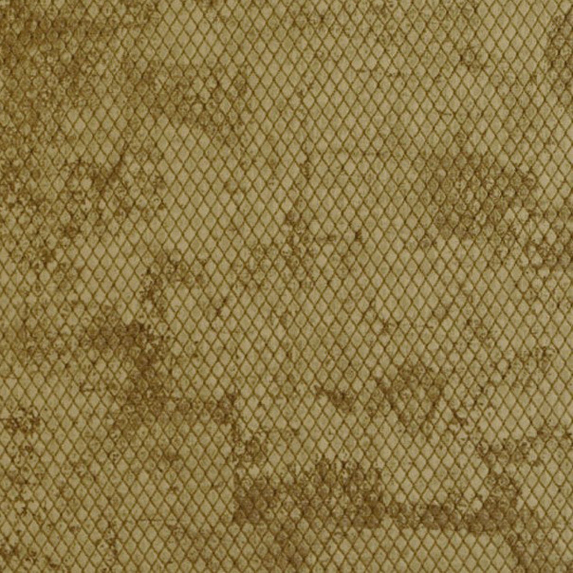 Plutus Vintage Gold Hidden Map Textured Gound Cloth With Diamond Pattern - Double sided  26'' x 26''