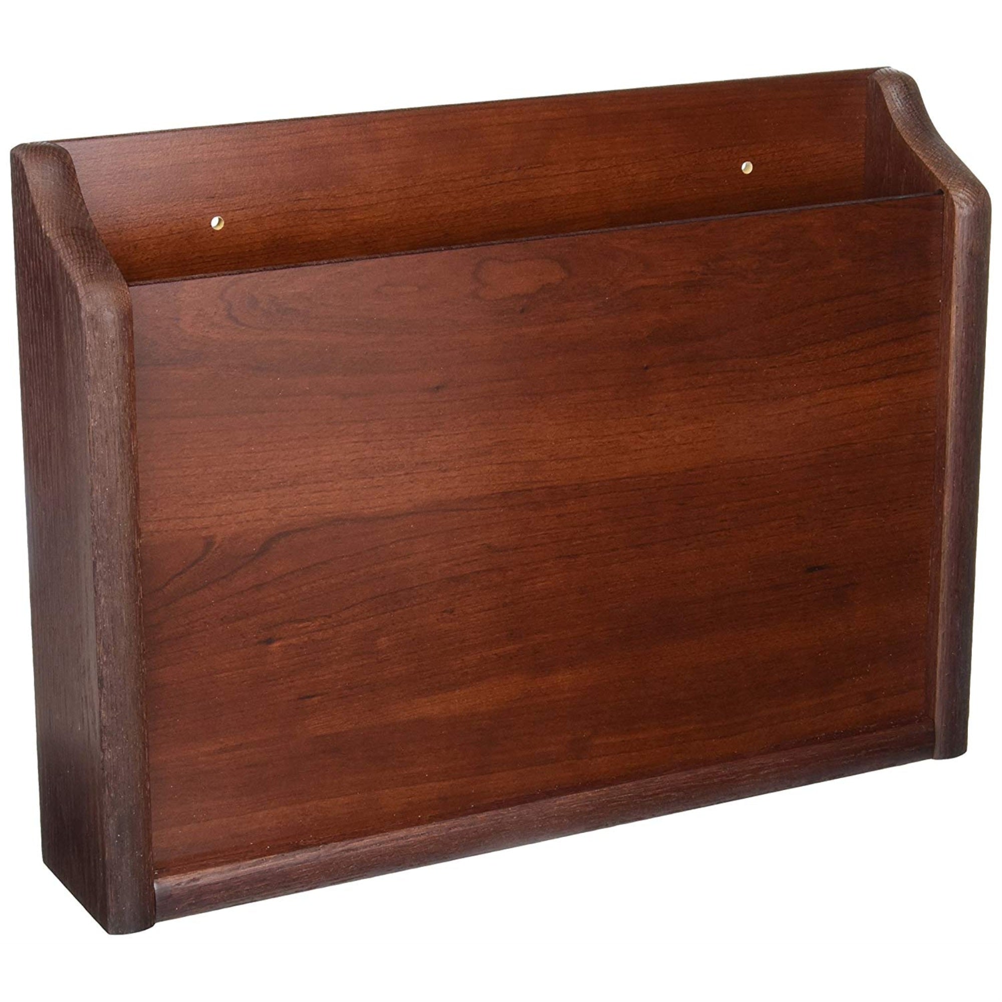 Wooden Mallet Privacy Letter Size Chart Holder, Hipaa Compliant, Mahogany