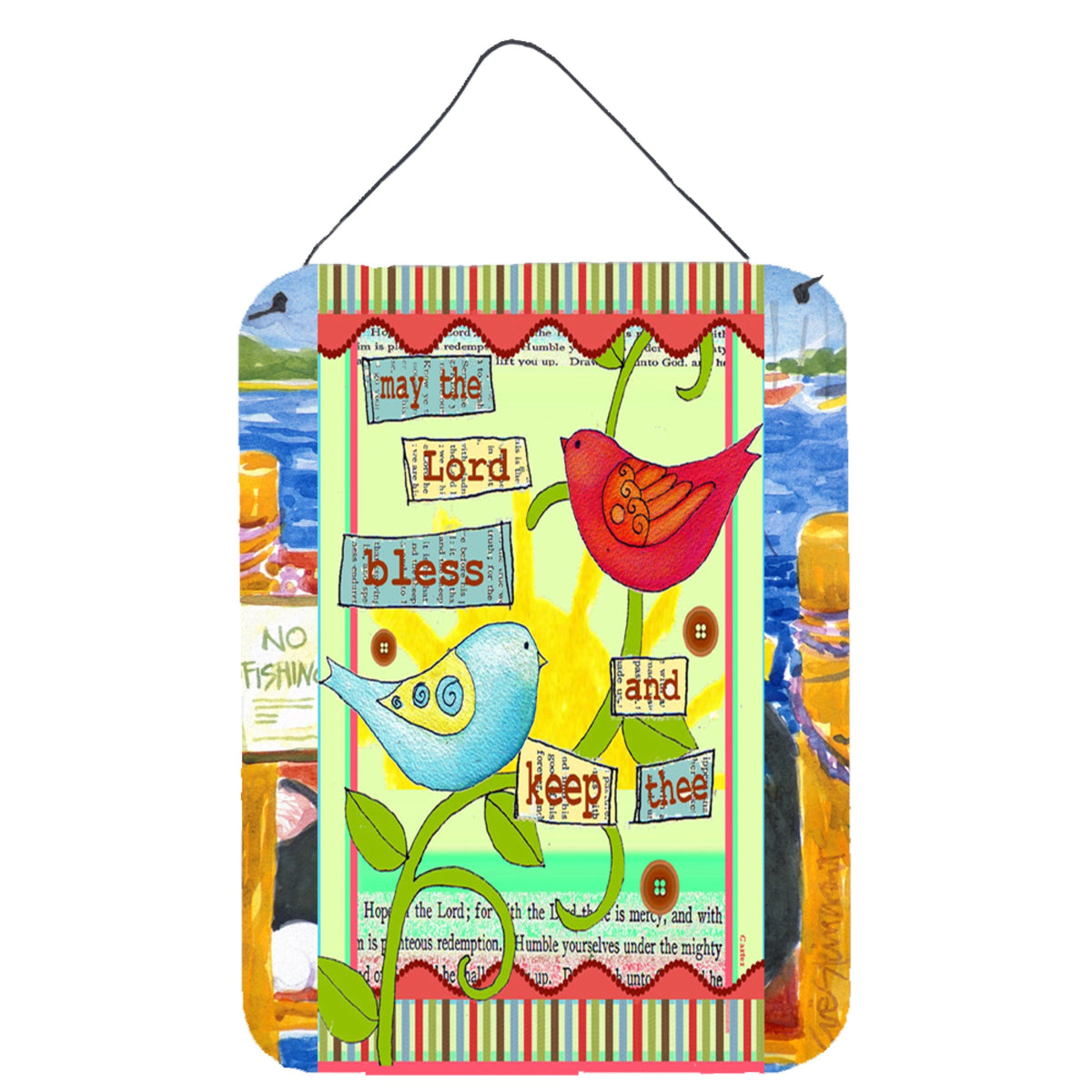 'Caroline'S Treasures Pjc1054Ds1216 May The Lord Bless You And Keep You Inspirational Wall Or Door Hanging Prints, 16 X 12'''',