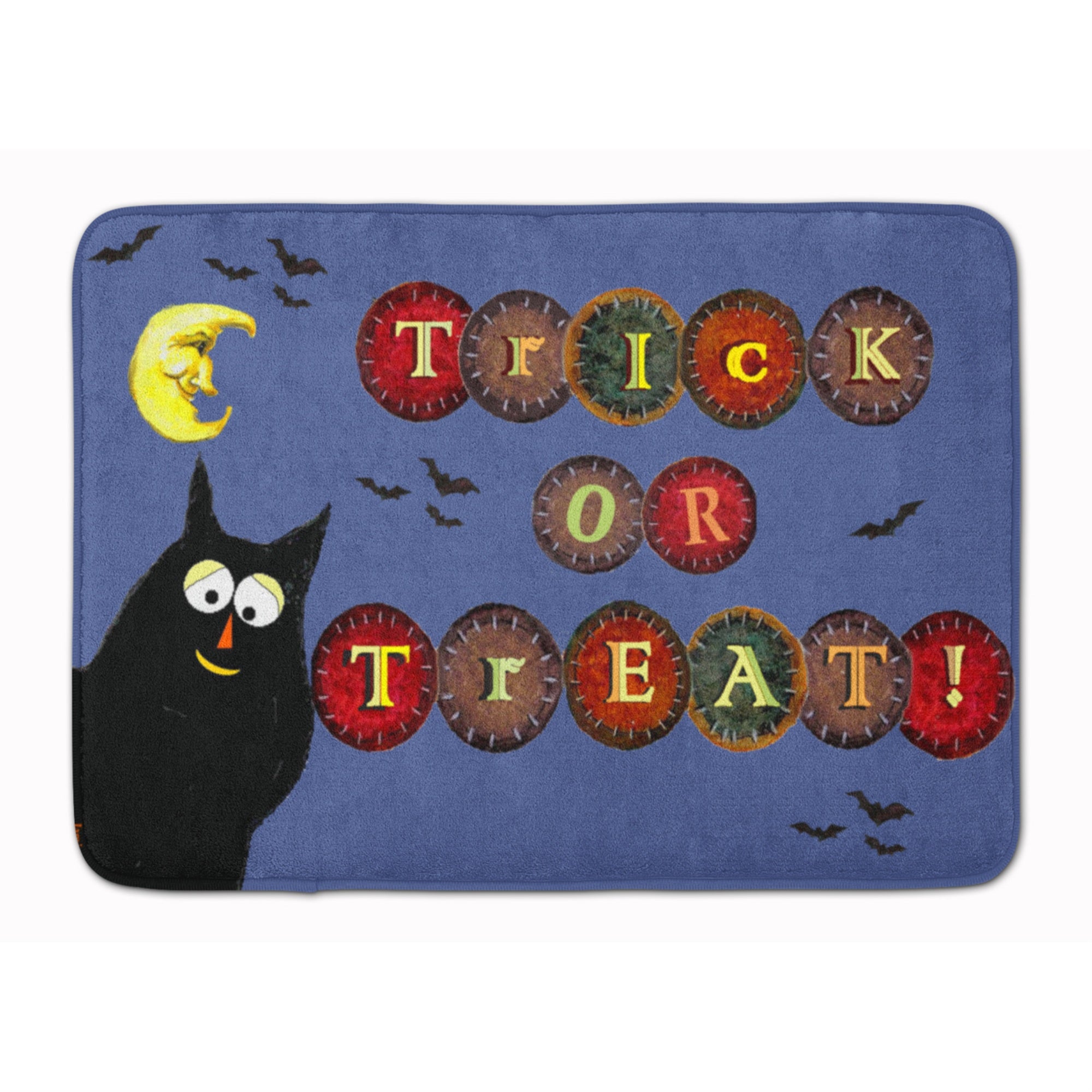 'Caroline'S Treasures Trick Or Treat Kitty Halloween Floor Mat, 19'''' X 27'''', Multicolor''