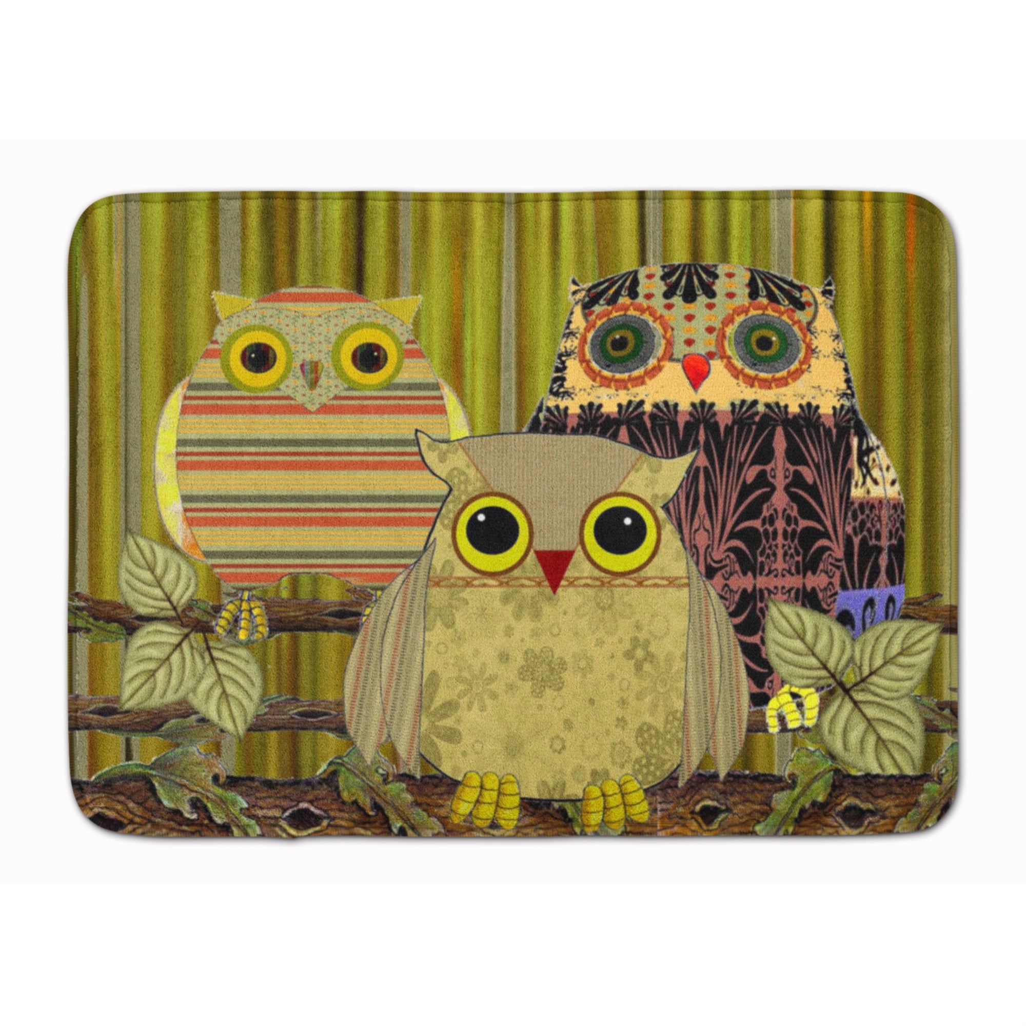 'Caroline'S Treasures Fall Wisdom Owl Floor Mat, 19'''' X 27'''', Multicolor''