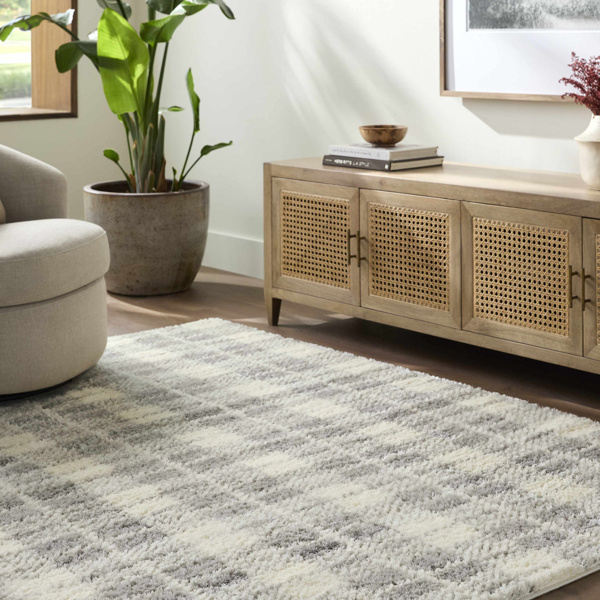 Anfisa Tan Luxe Shag Area Rug – Homenkitchenshop