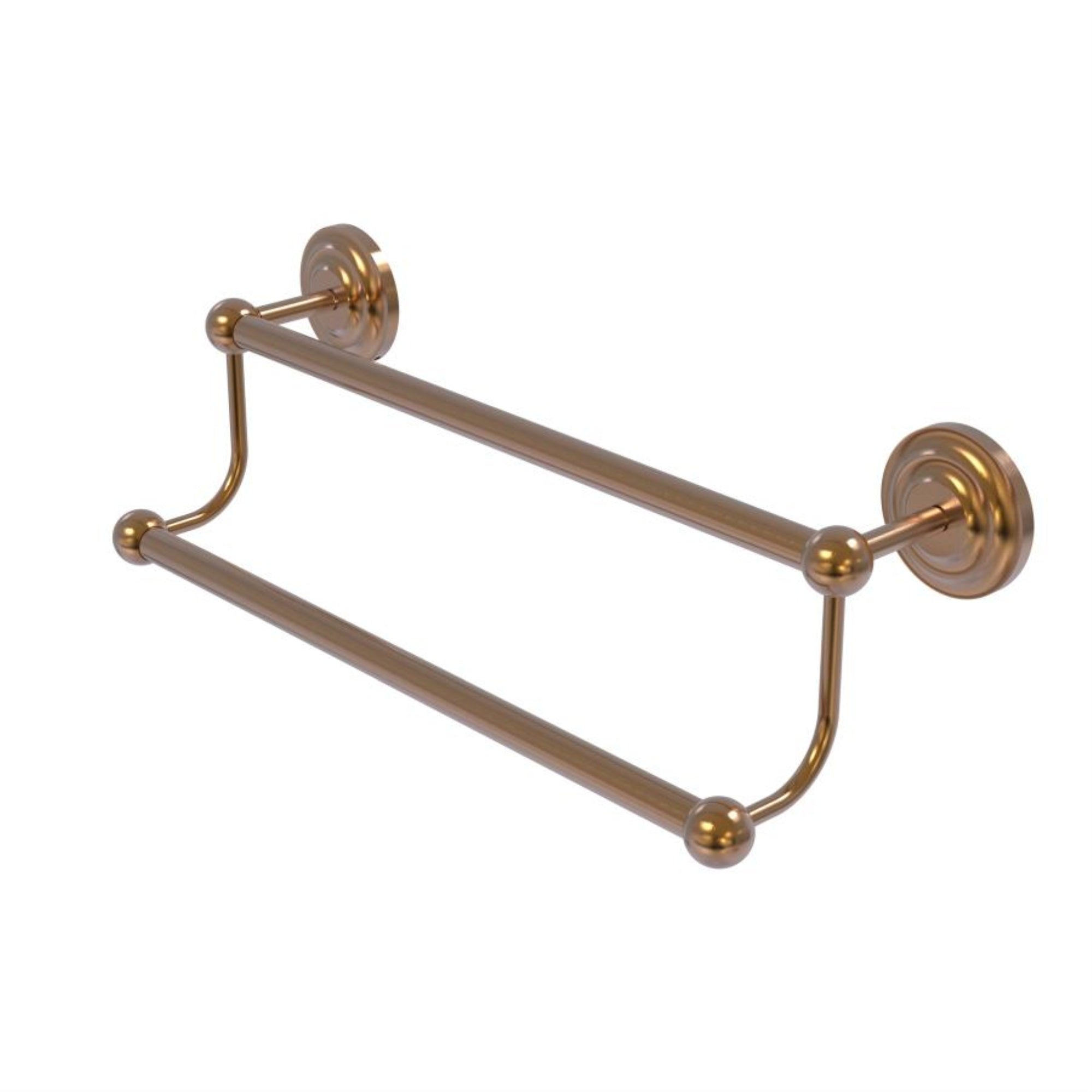 Prestige Que New Collection 30 Inch Double Towel Bar - Pqn-72/30-Bbr