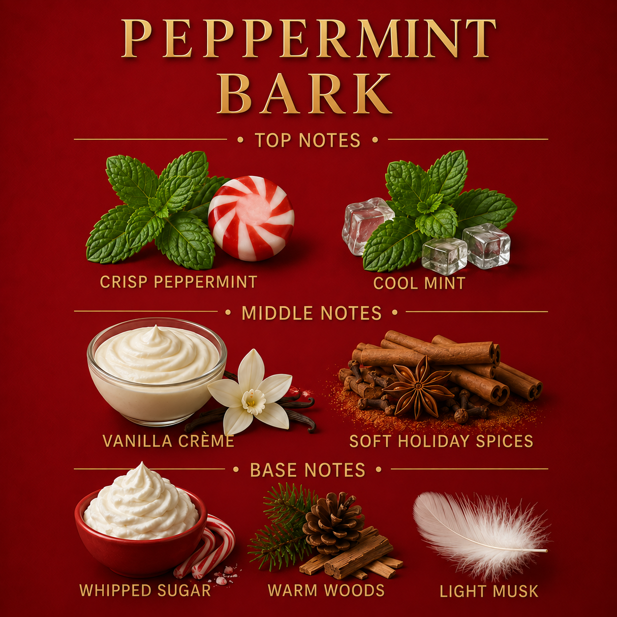 Peppermint Bark Signature Candle