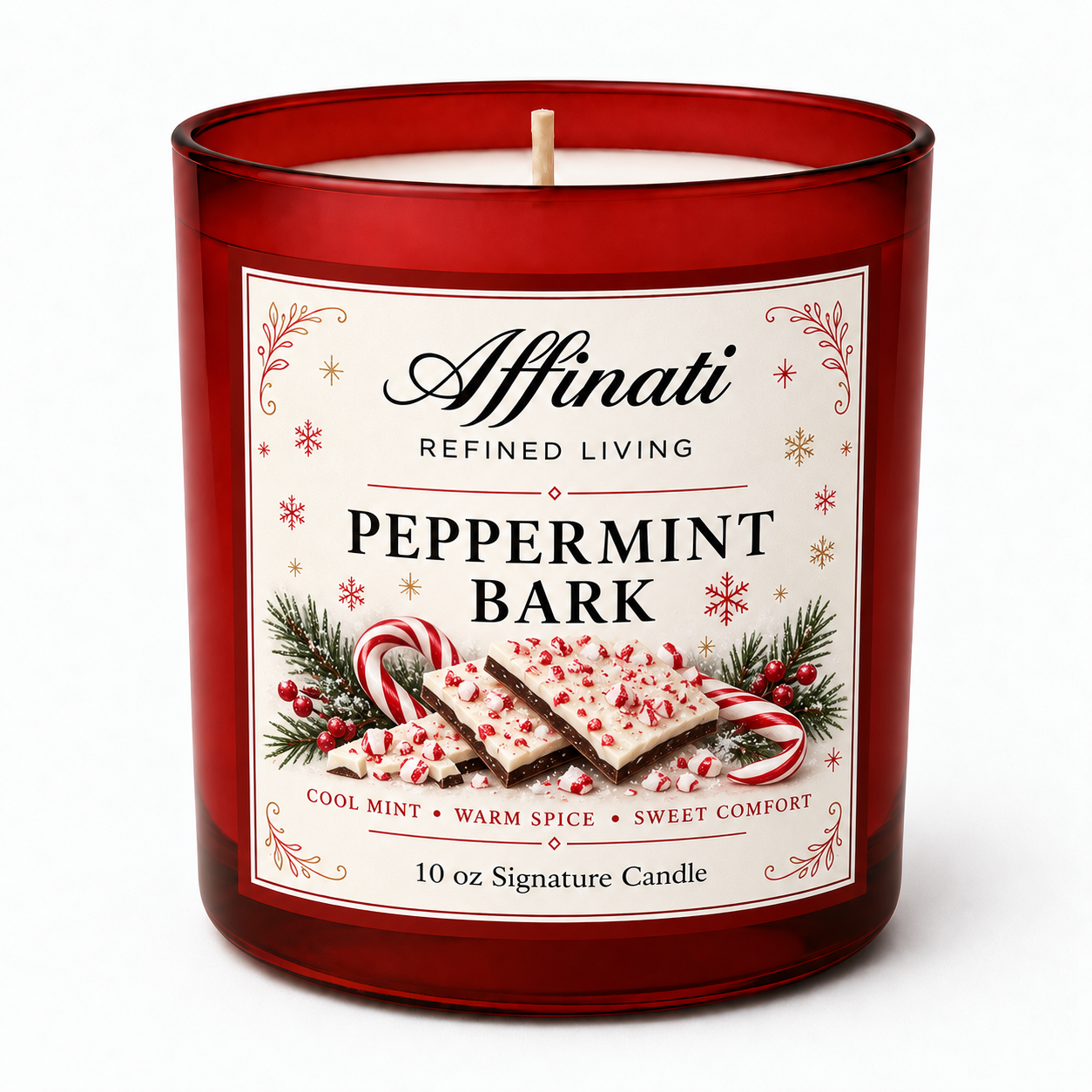 Peppermint Bark Signature Candle