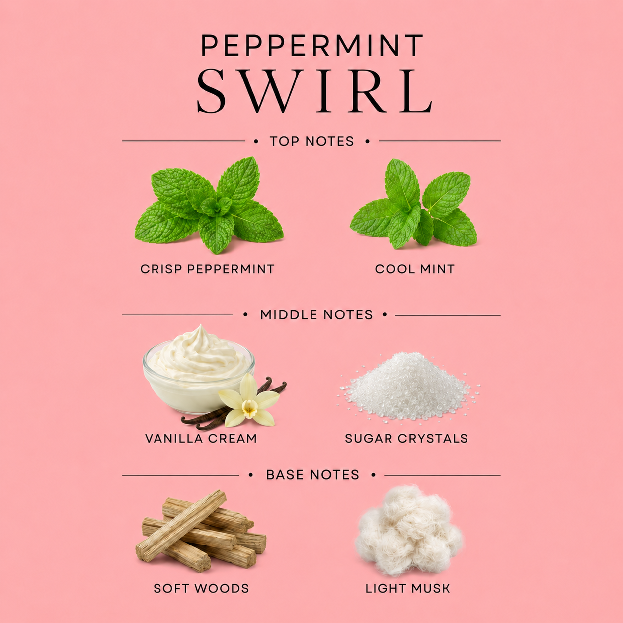 Peppermint Swirl Signature Candle