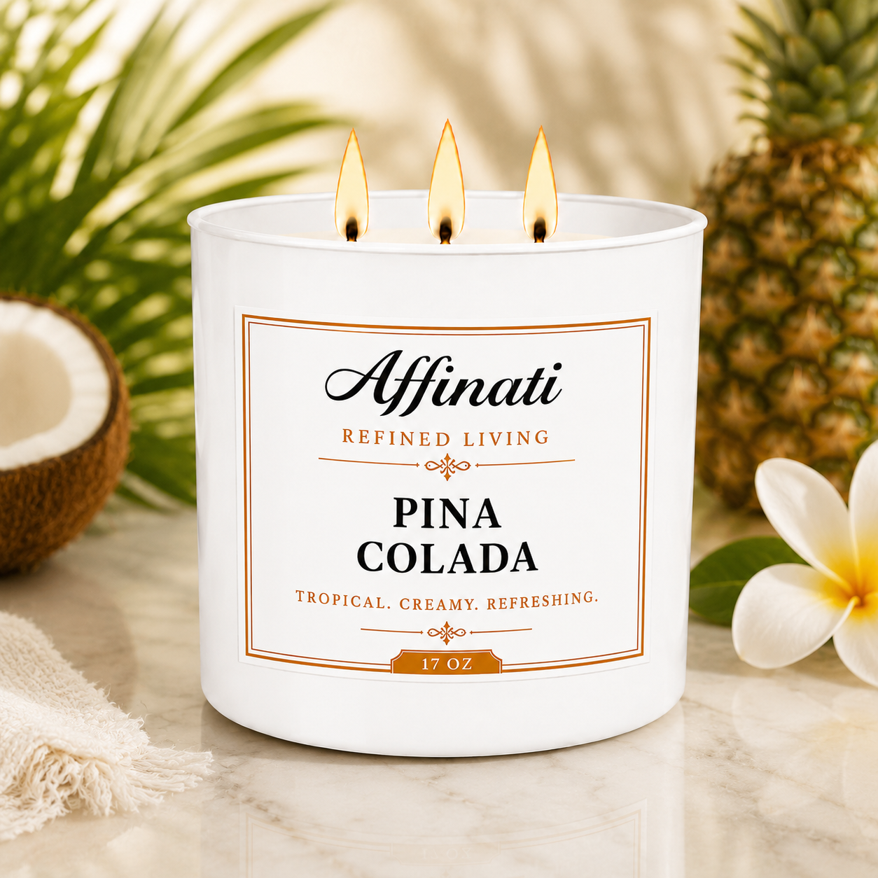 Pina Colada 3-Wick Candle