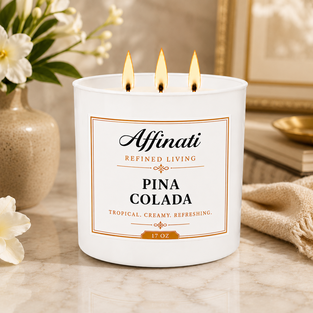 Pina Colada 3-Wick Candle