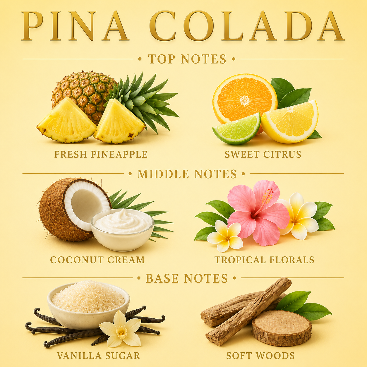 Pina Colada 3-Wick Candle