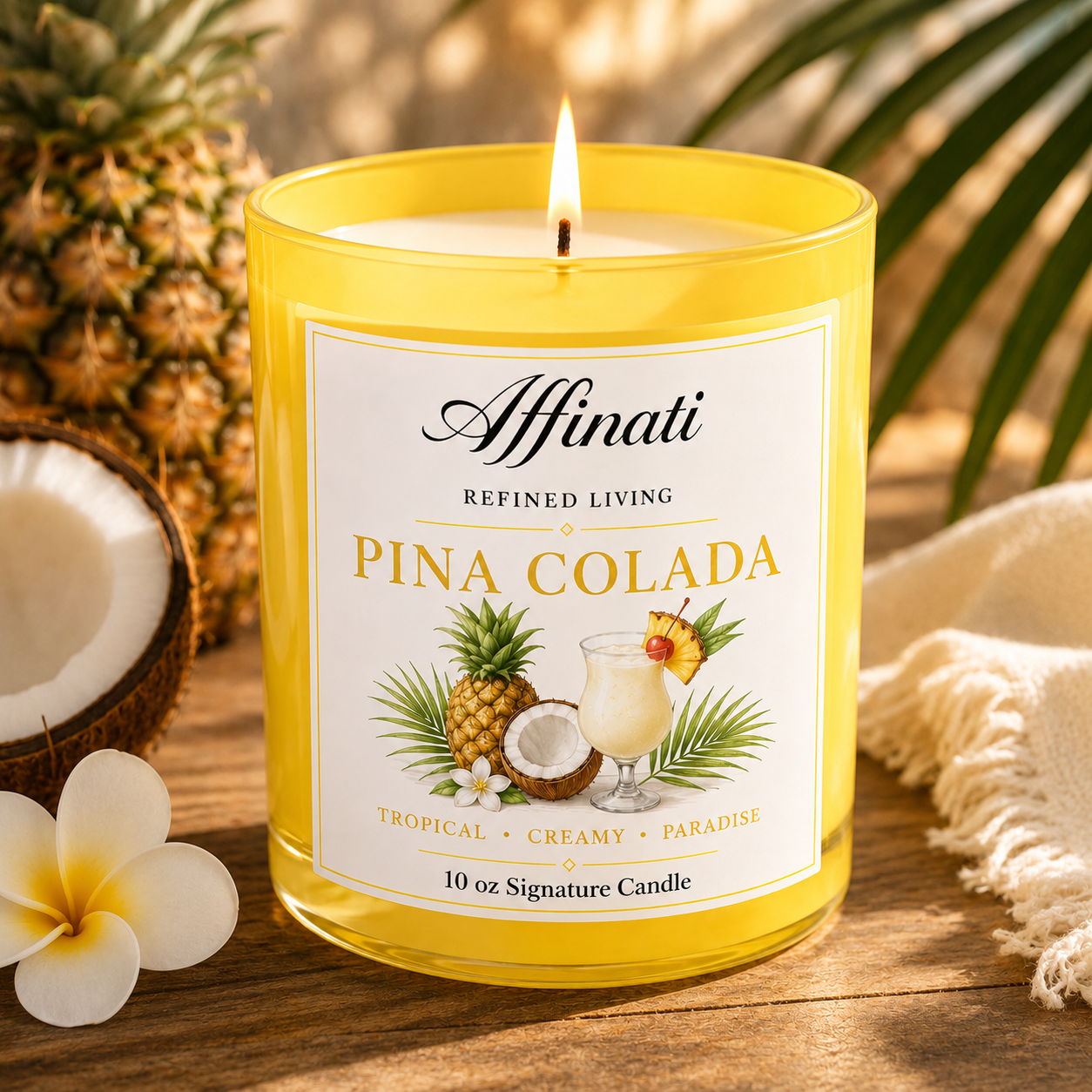 Pina Colada Signature Candle