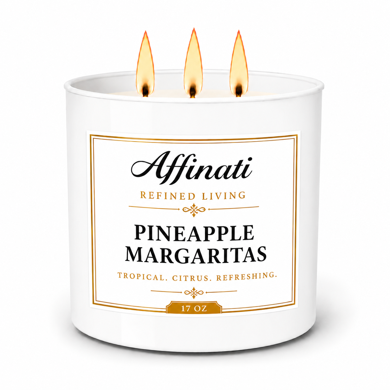 Pineapple Margaritas 3-Wick Candle