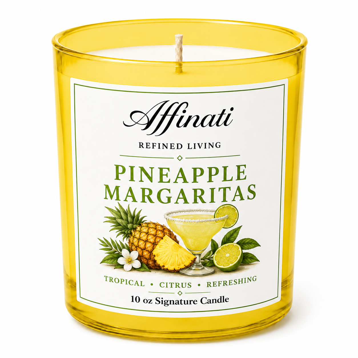 Pineapple Margaritas Signature Candle