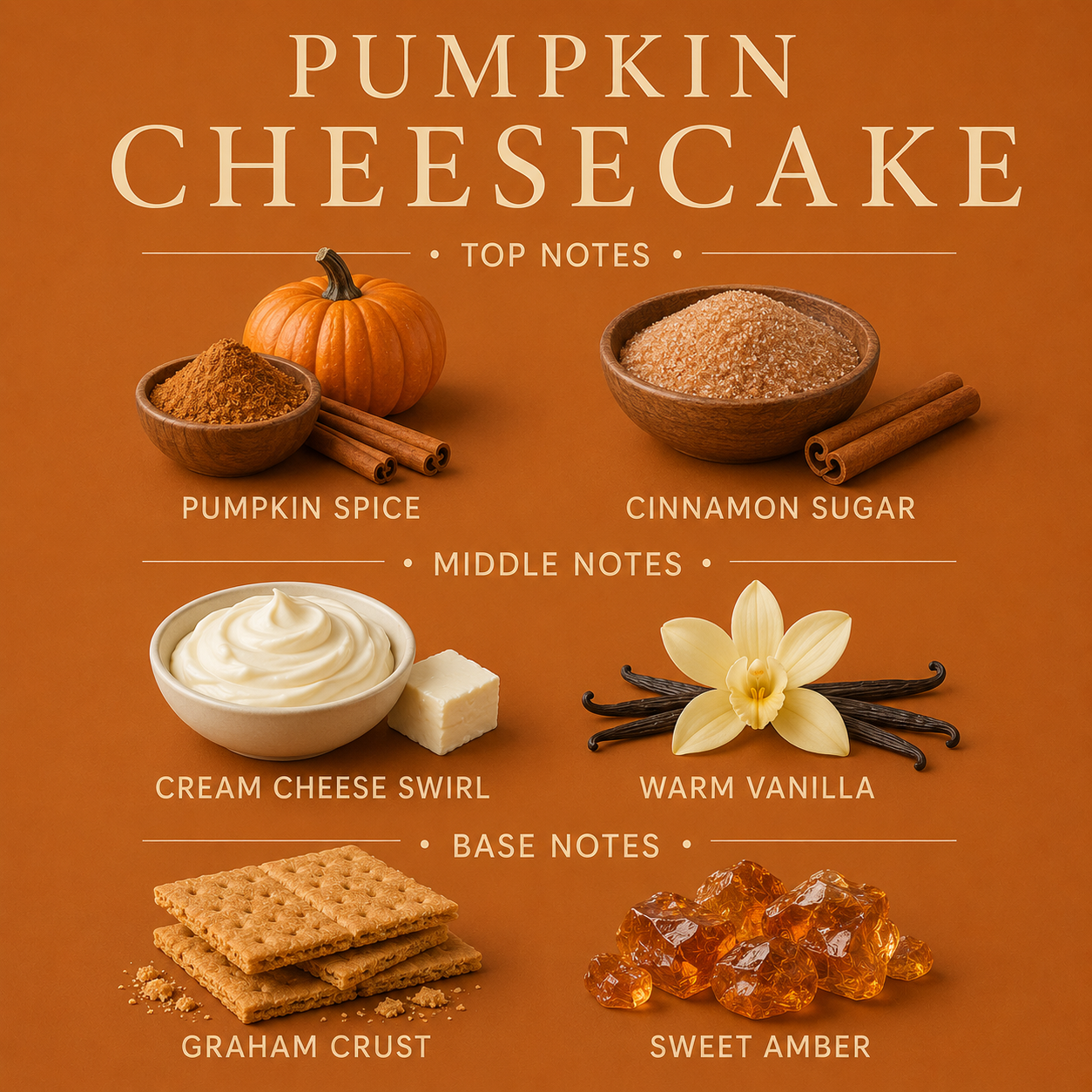 Pumpkin Cheesecake Mini Candle