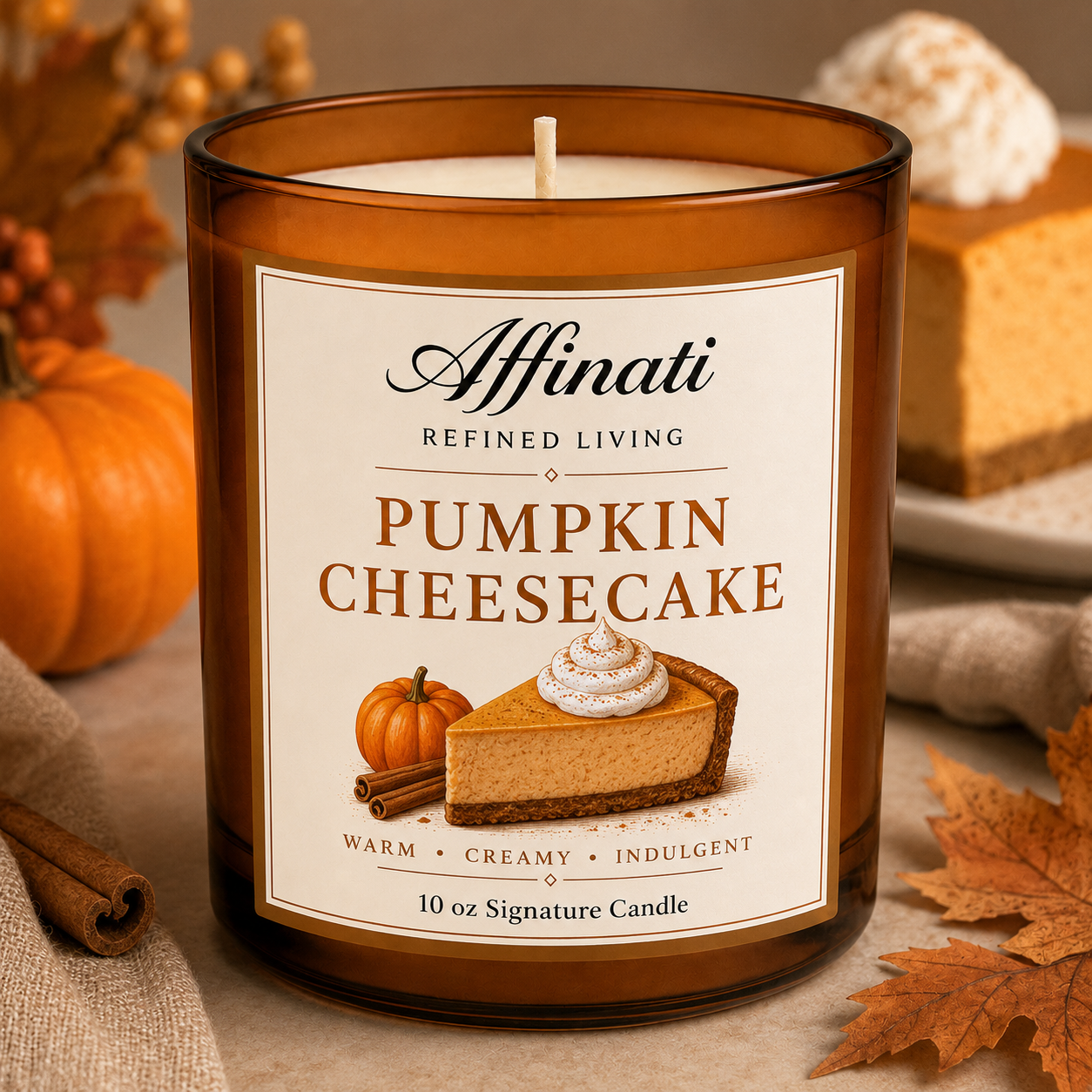 Pumpkin Cheesecake Signature Candle