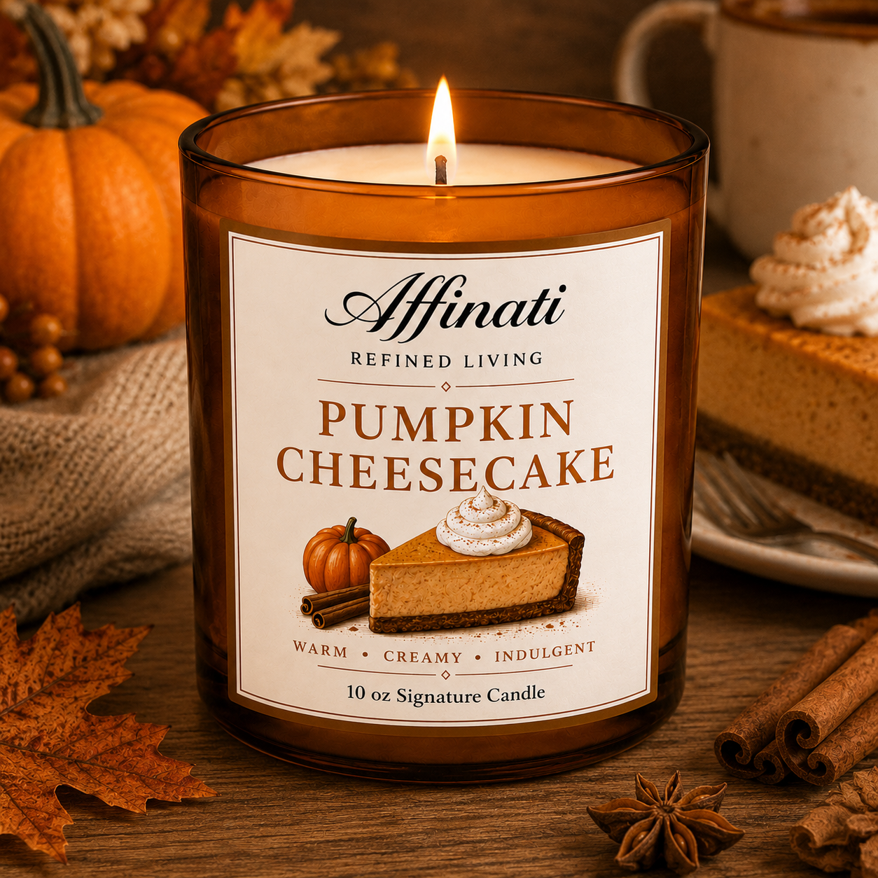 Pumpkin Cheesecake Signature Candle