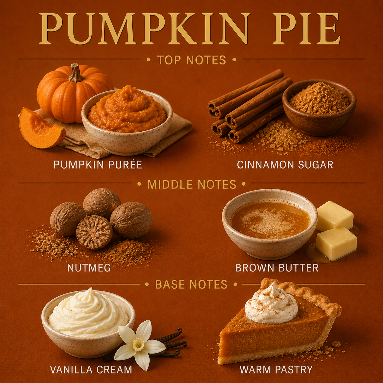 Pumpkin Pie 3-Wick Candle