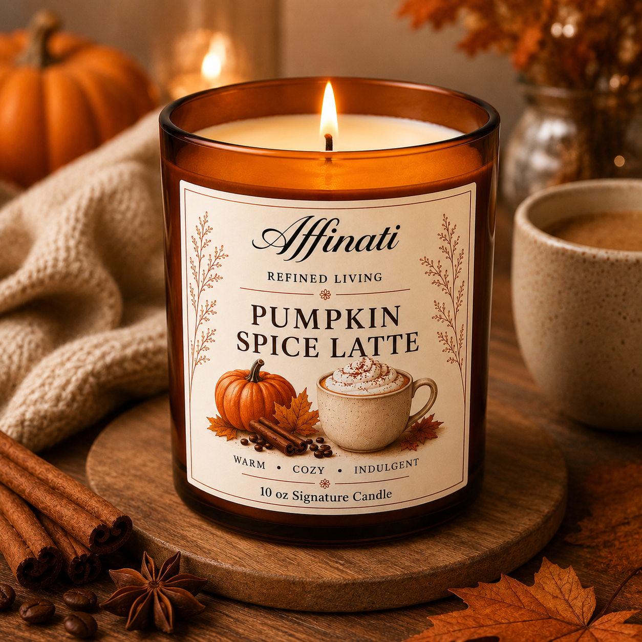 Pumpkin Spice Latte Signature Candle