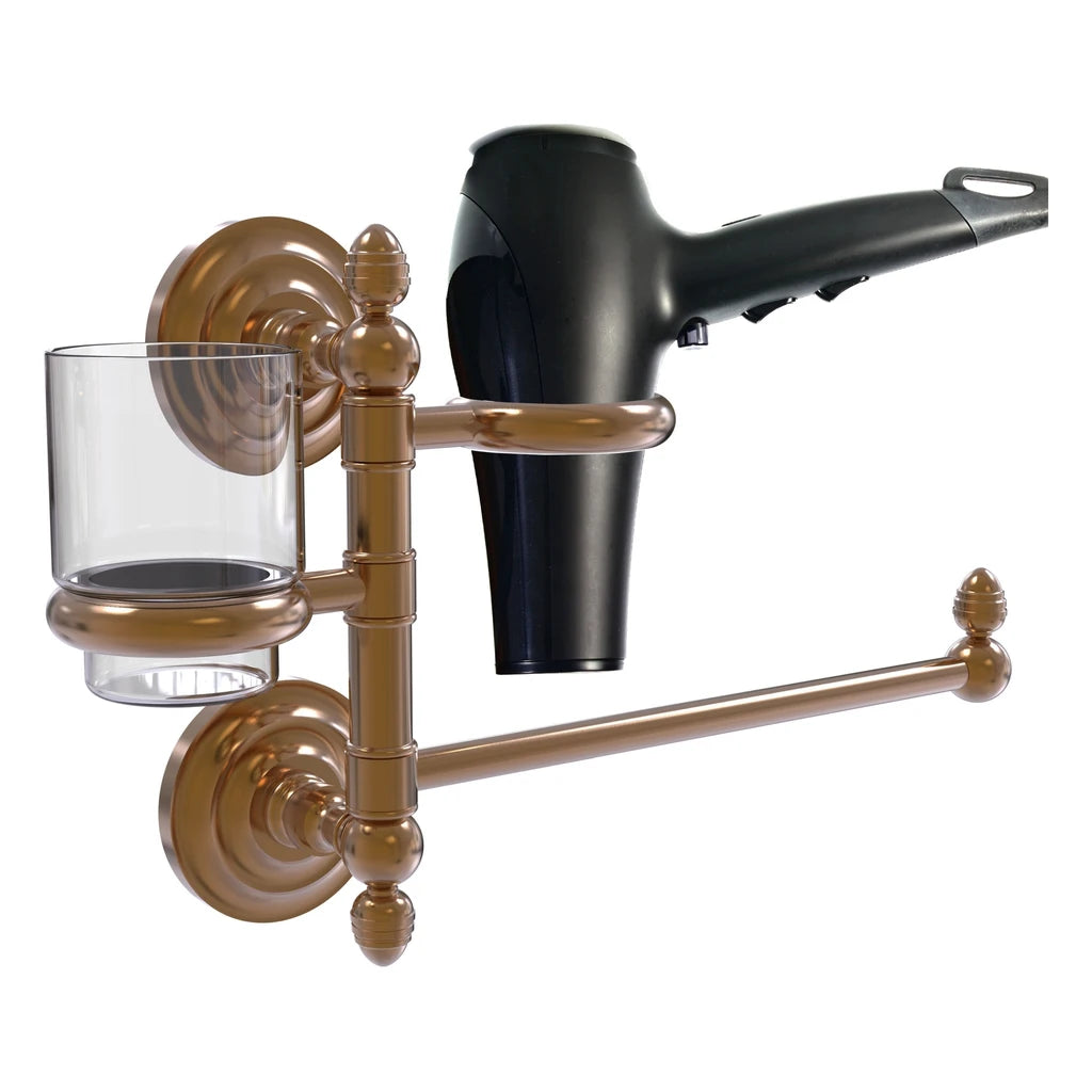 Que New Collection Hair Dryer Holder And Organizer - Qn-Gtbd-1-Bbr
