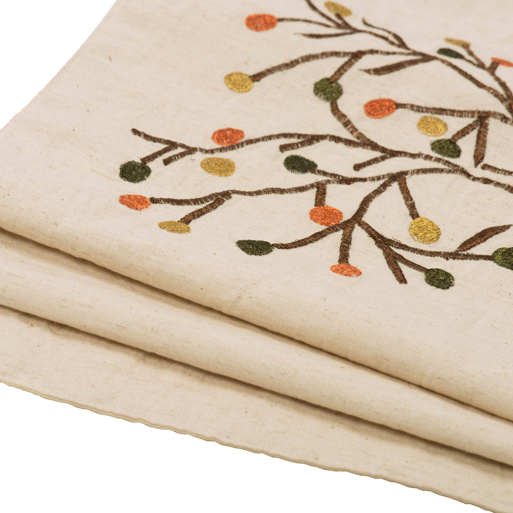 Vickerman 12'' x 60'' Harvest Branch Table Runner - QTX17702